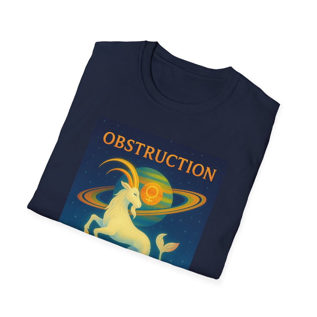 Capricorn Zodiac Graphic Tee - Unisex Softstyle T-Shirt | Astrology