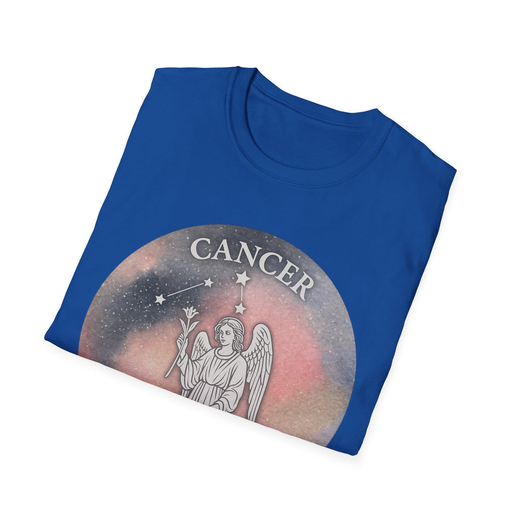 Cancer Zodiac Unisex Softstyle T-Shirt - Astrology Gift - June 22 to July 22