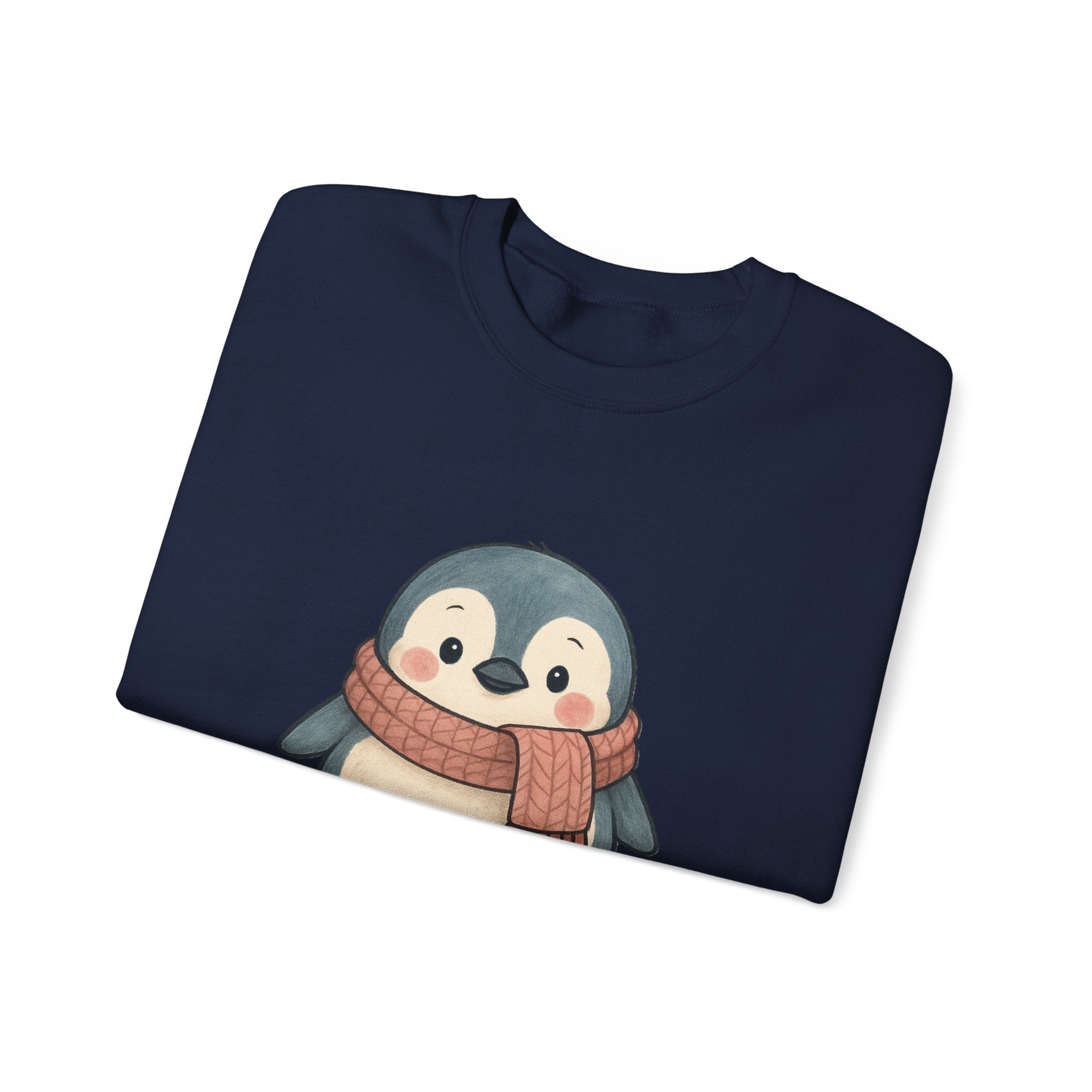 Cute Penguin Stay Cozy Sweatshirt | Cozy Winter Crewneck