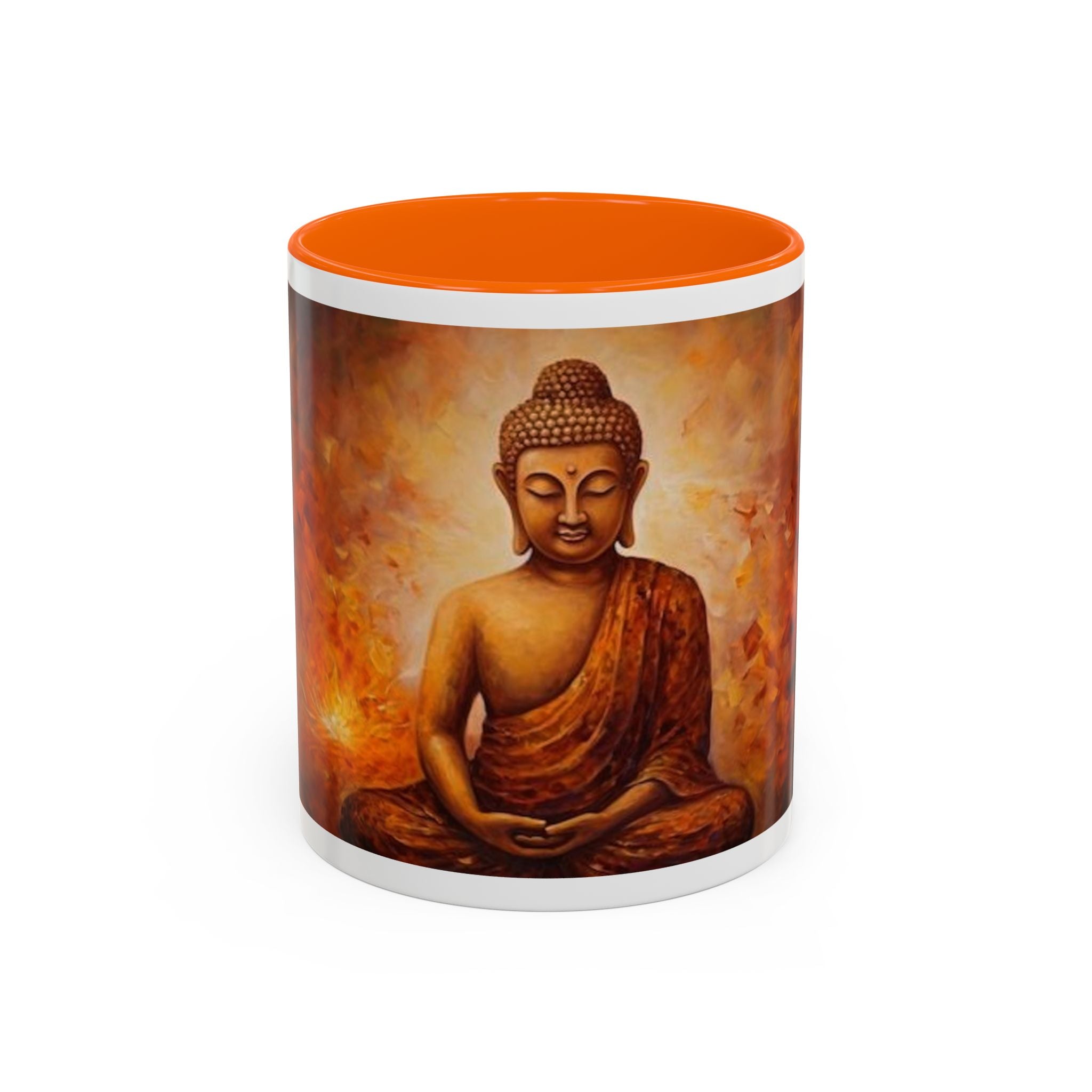 Meditative Buddha Coffee Mug | Zen Tea Cup for Yoga Lovers, Gift for