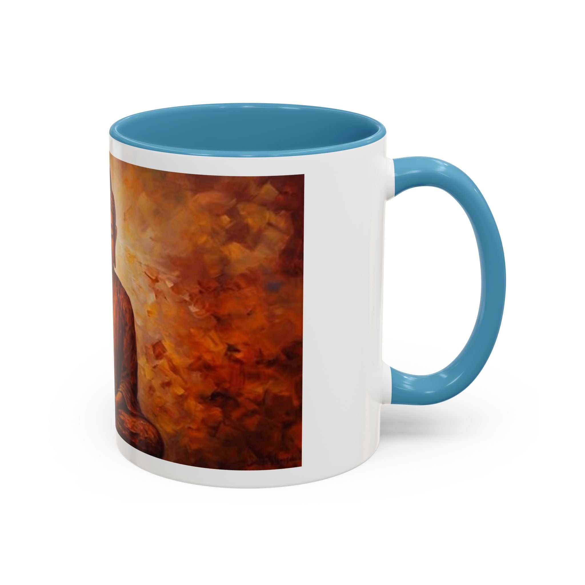 Meditative Buddha Coffee Mug | Zen Tea Cup for Yoga Lovers, Gift for