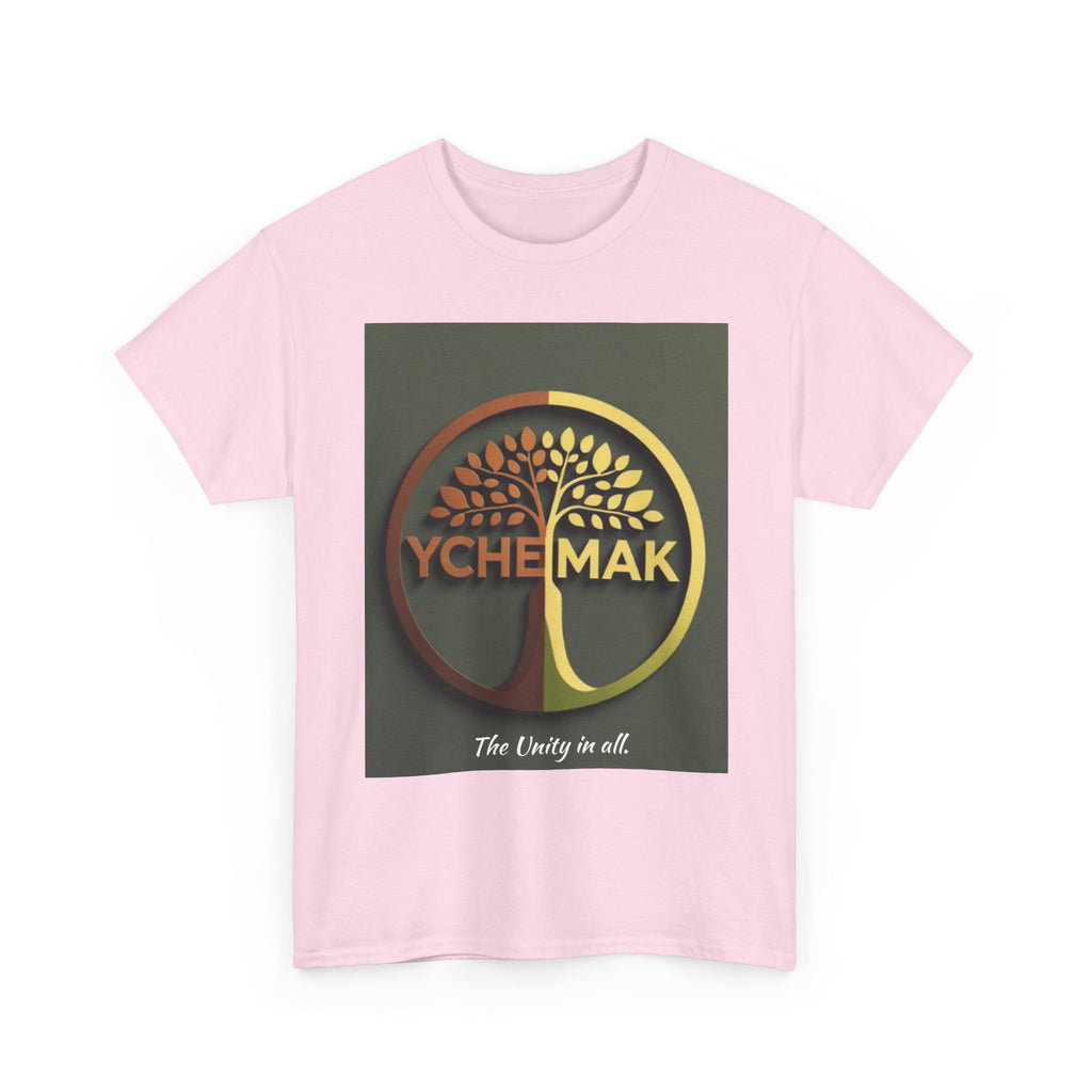 YCHEMAK Logo T-Shirt — "The Unity in All" Graphic Tee.