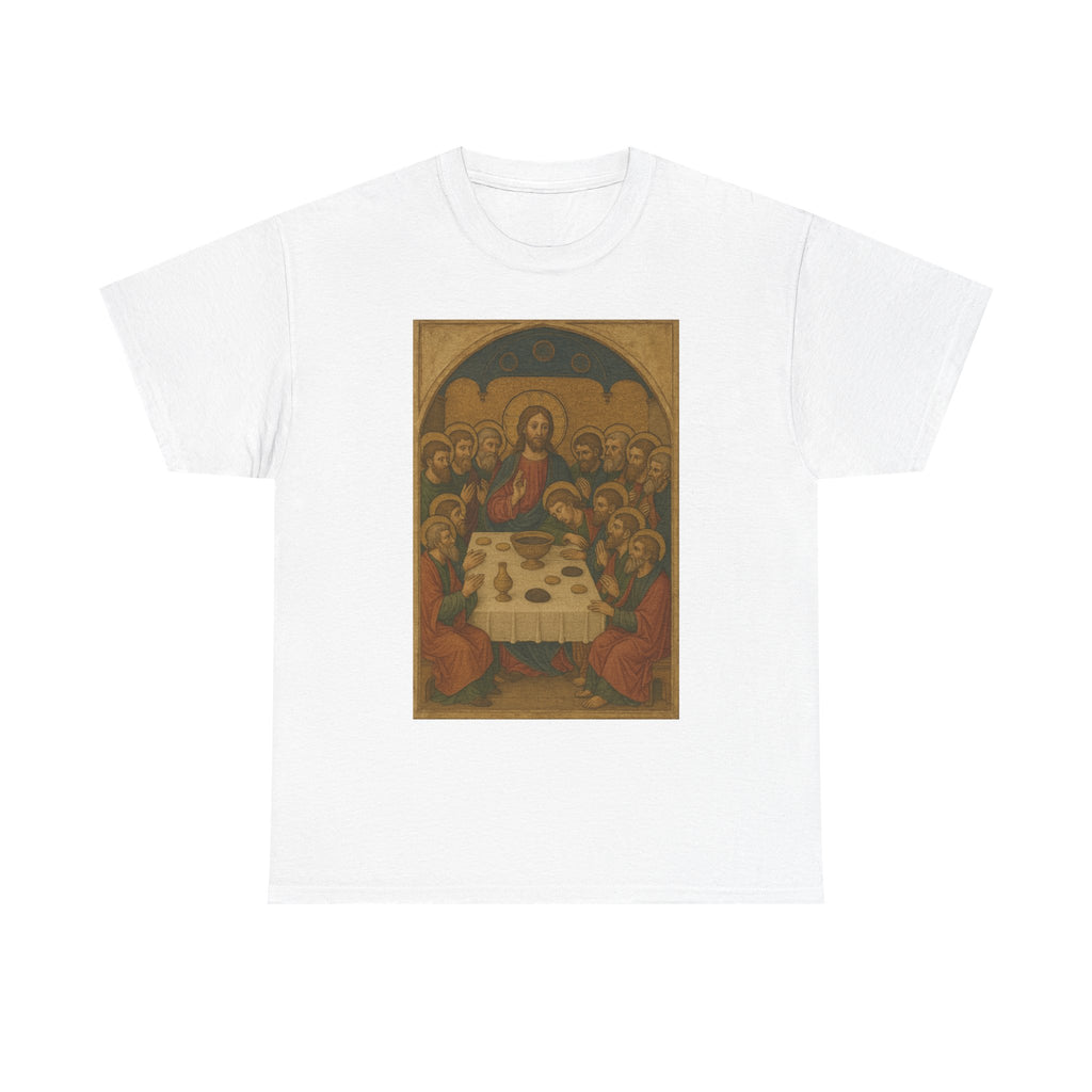 Vintage Last Supper Tee, Faith-Based Apparel, Unisex Graphic T-Shirt, Religious