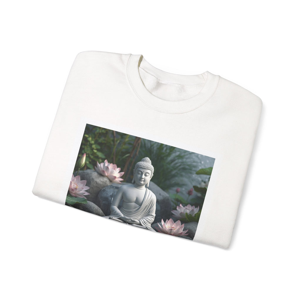 Crewneck Sweatshirt — Embrace Inner Peace Buddha Graphic