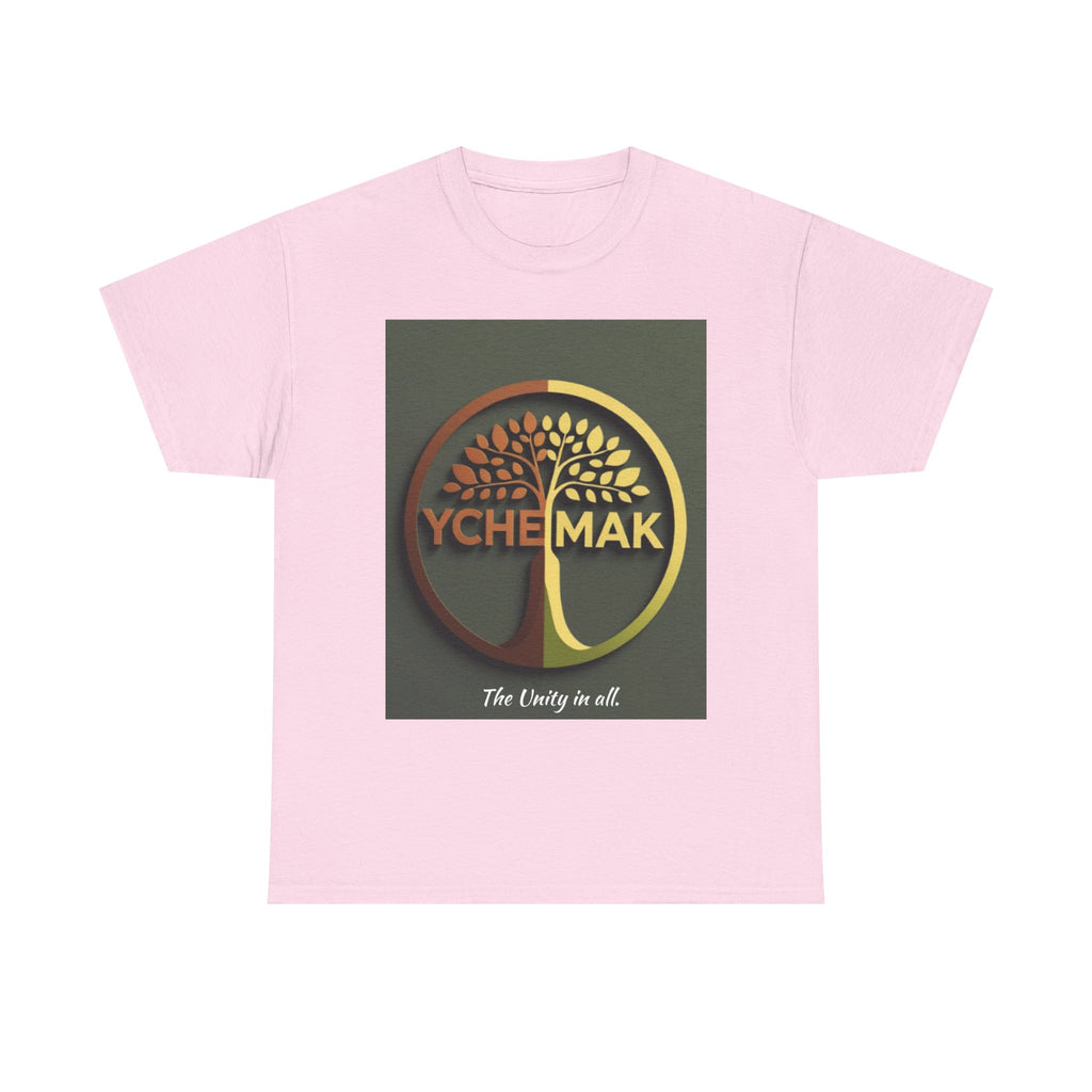 YCHEMAK Logo T-Shirt — "The Unity in All" Graphic Tee.