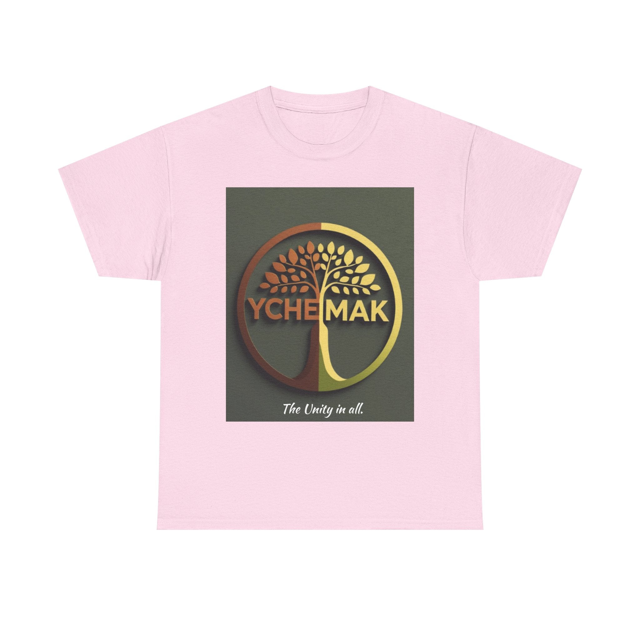 YCHEMAK Logo T-Shirt — "The Unity in All" Graphic Tee.