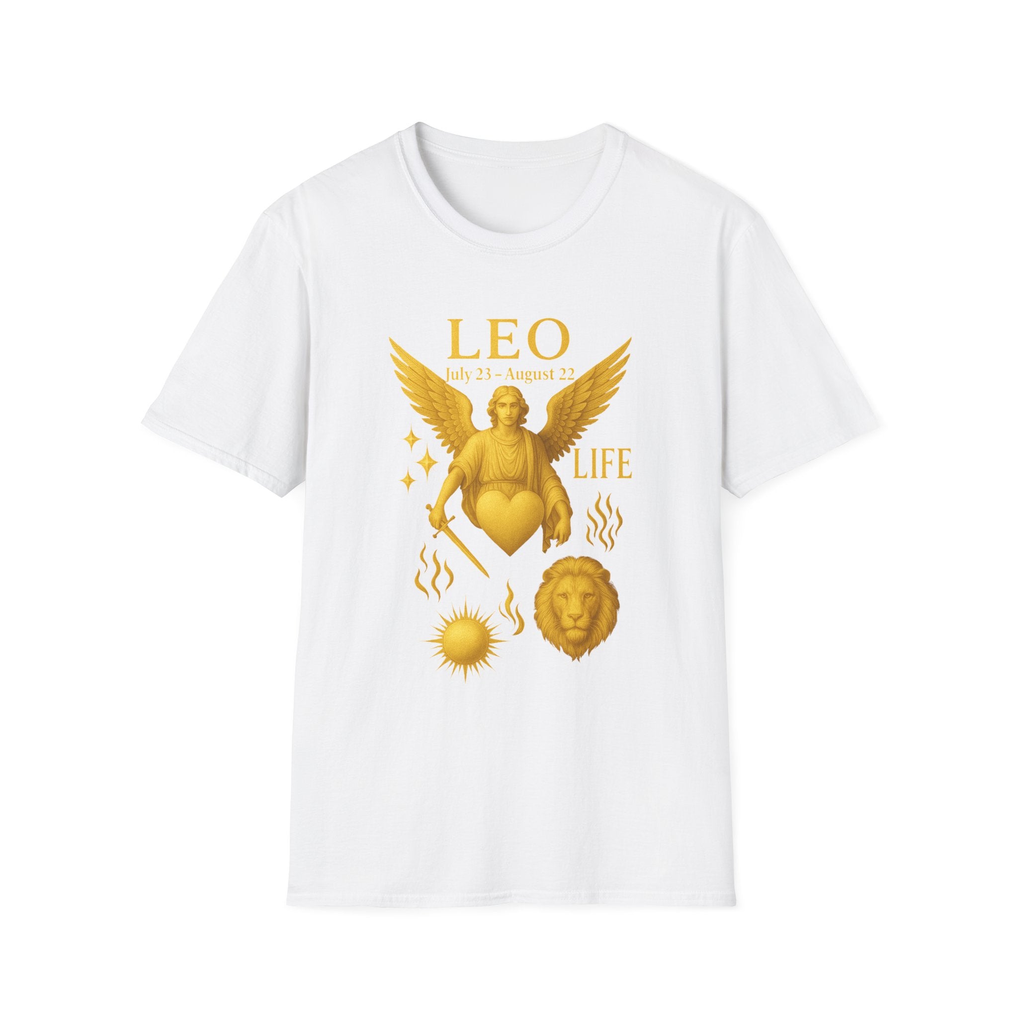 Leo Zodiac Unisex T-Shirt - August Life Design