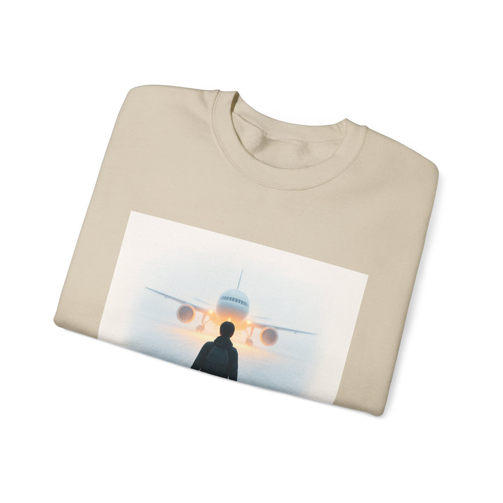 Pilgrim Christmas Sweatshirt — Travel-Themed Holiday Crewneck