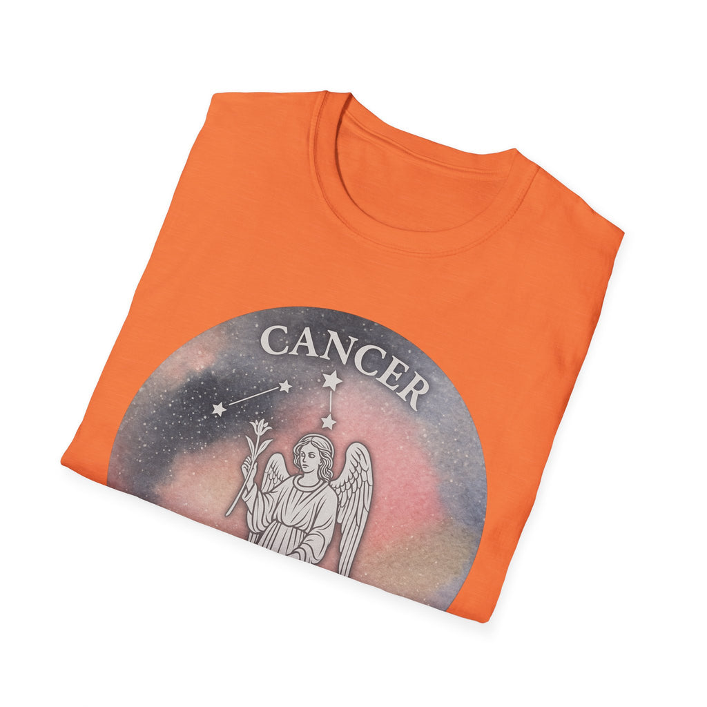 Cancer Zodiac Unisex Softstyle T-Shirt - Astrology Gift - June 22 to July 22