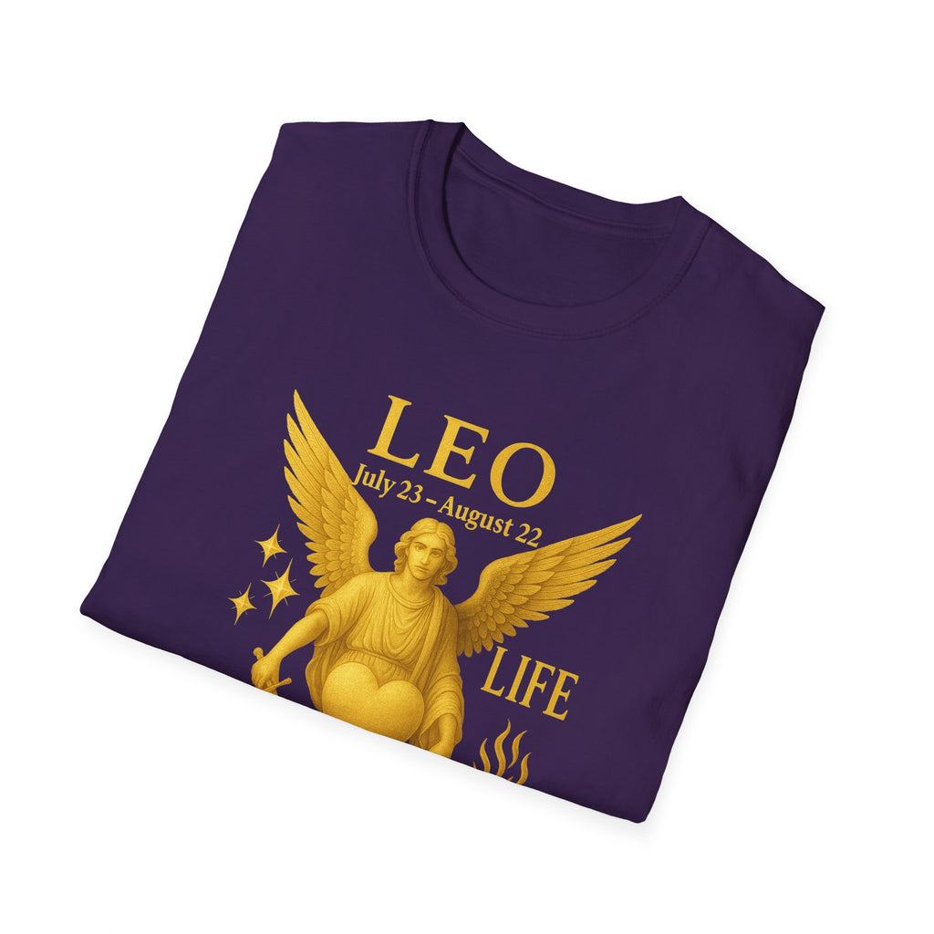 Leo Zodiac Unisex T-Shirt - August Life Design