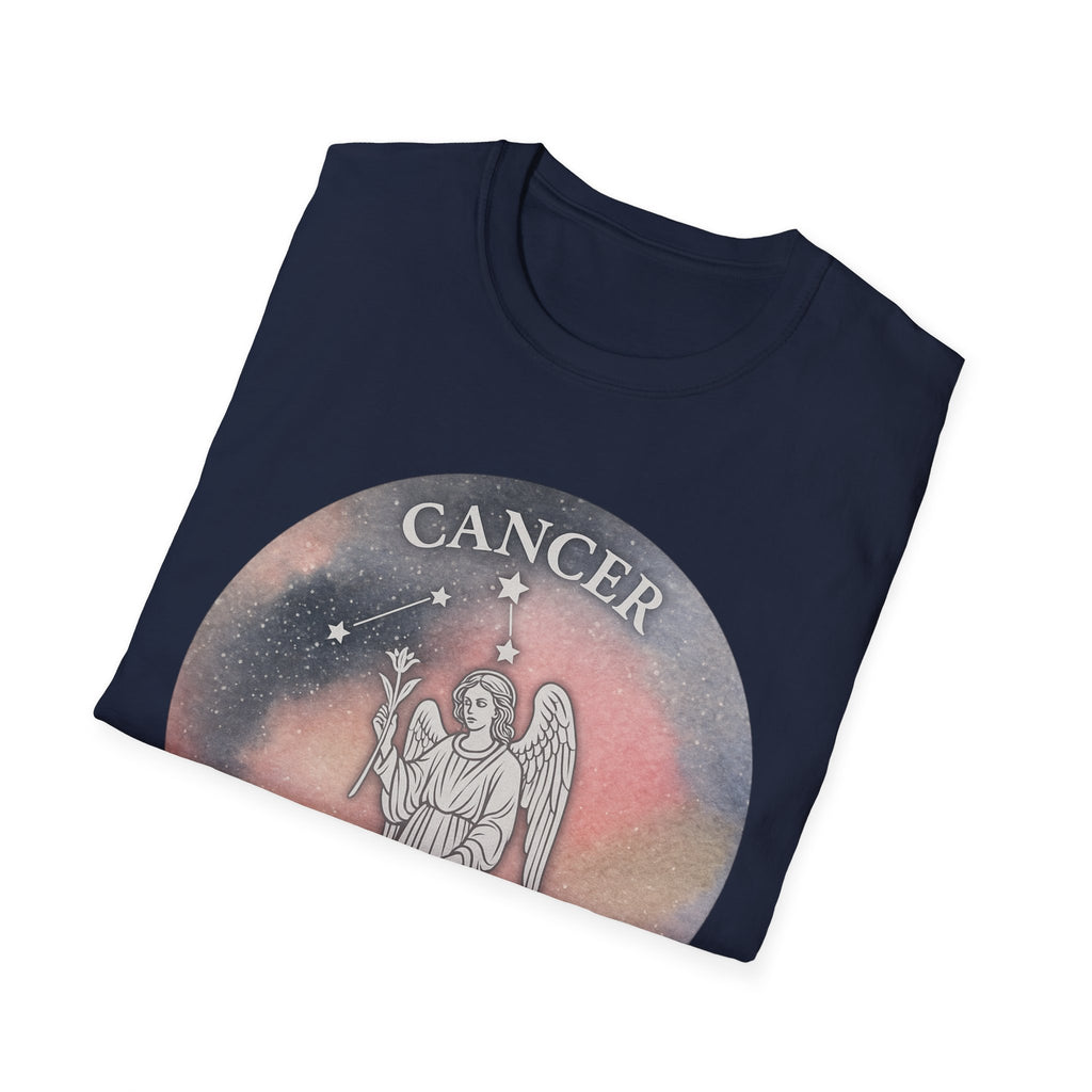 Cancer Zodiac Unisex Softstyle T-Shirt - Astrology Gift - June 22 to July 22