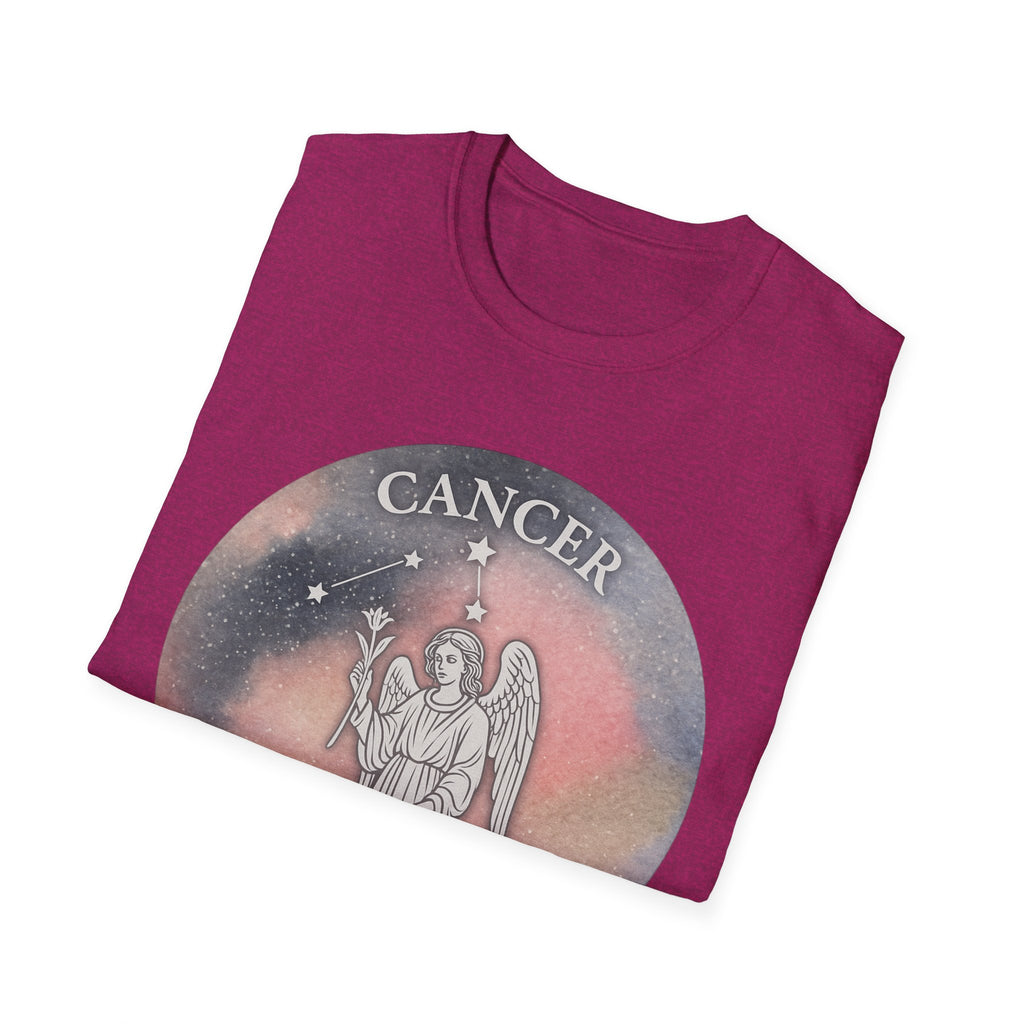 Cancer Zodiac Unisex Softstyle T-Shirt - Astrology Gift - June 22 to July 22
