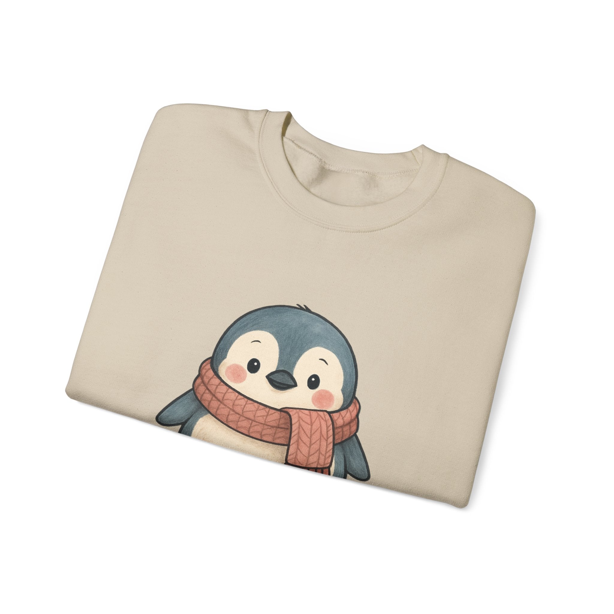 Cute Penguin Stay Cozy Sweatshirt | Cozy Winter Crewneck