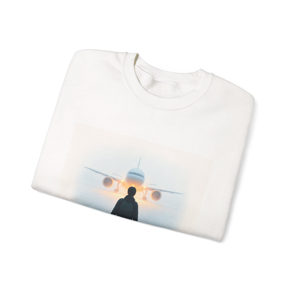 Pilgrim Christmas Sweatshirt — Travel-Themed Holiday Crewneck