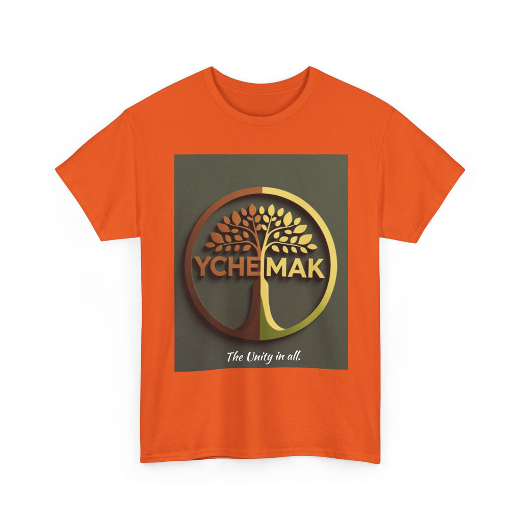 YCHEMAK Logo T-Shirt — "The Unity in All" Graphic Tee.