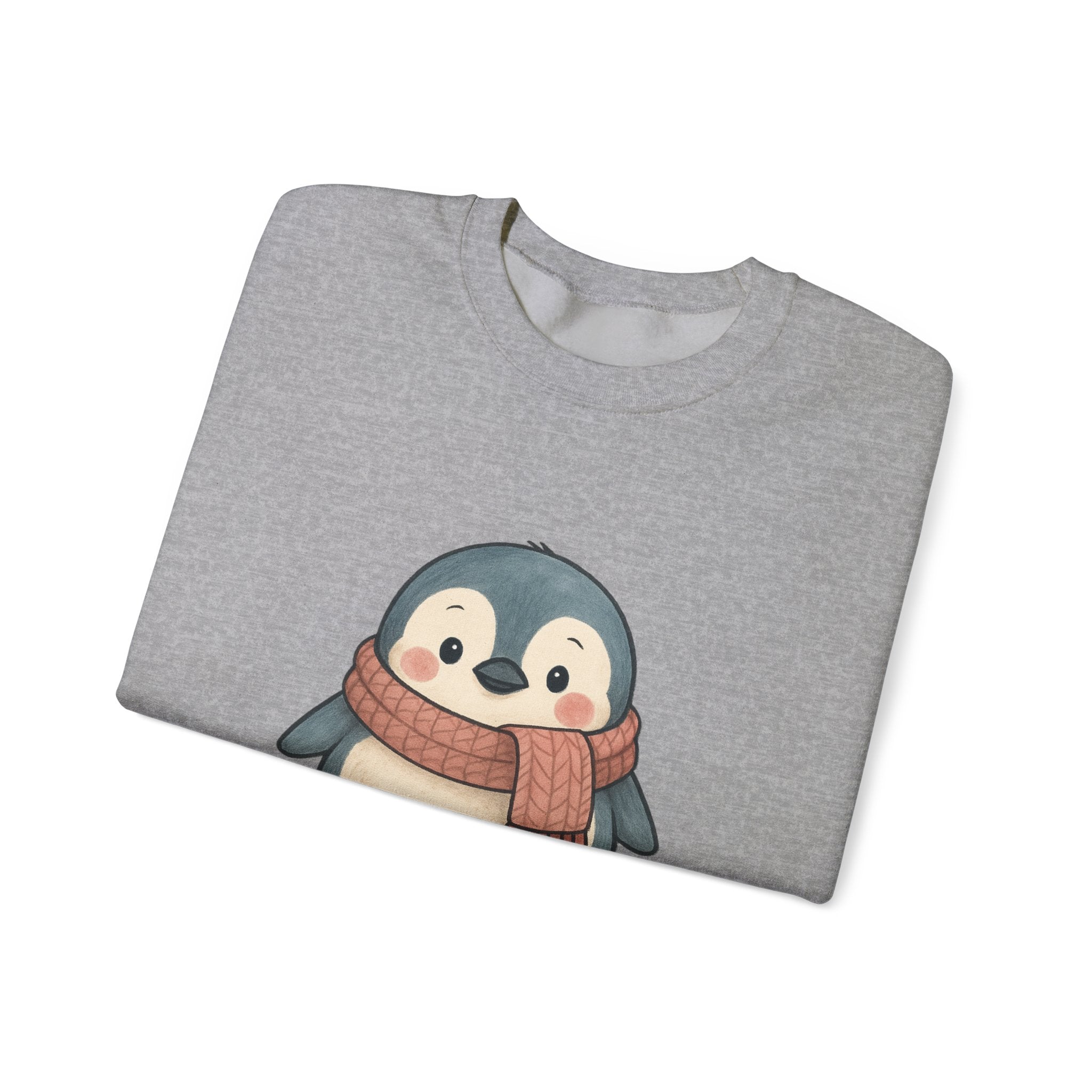 Cute Penguin Stay Cozy Sweatshirt | Cozy Winter Crewneck