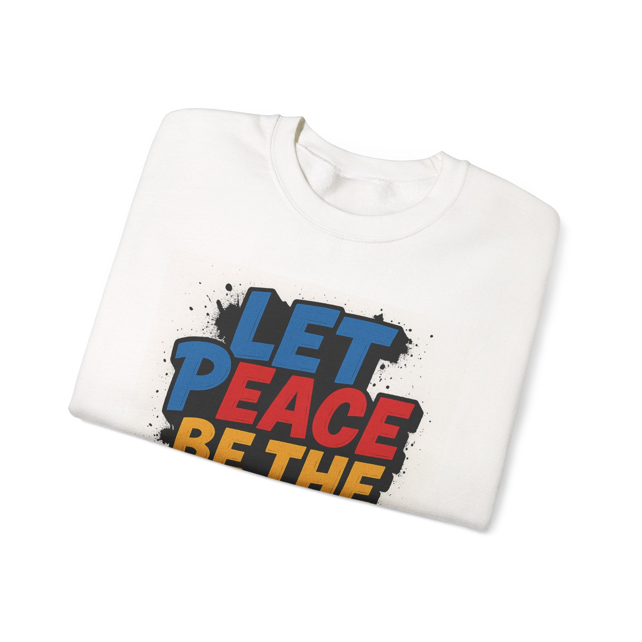 Peace Anthem Sweatshirt - Unisex Crewneck for Comfort, Ideal for Activism,