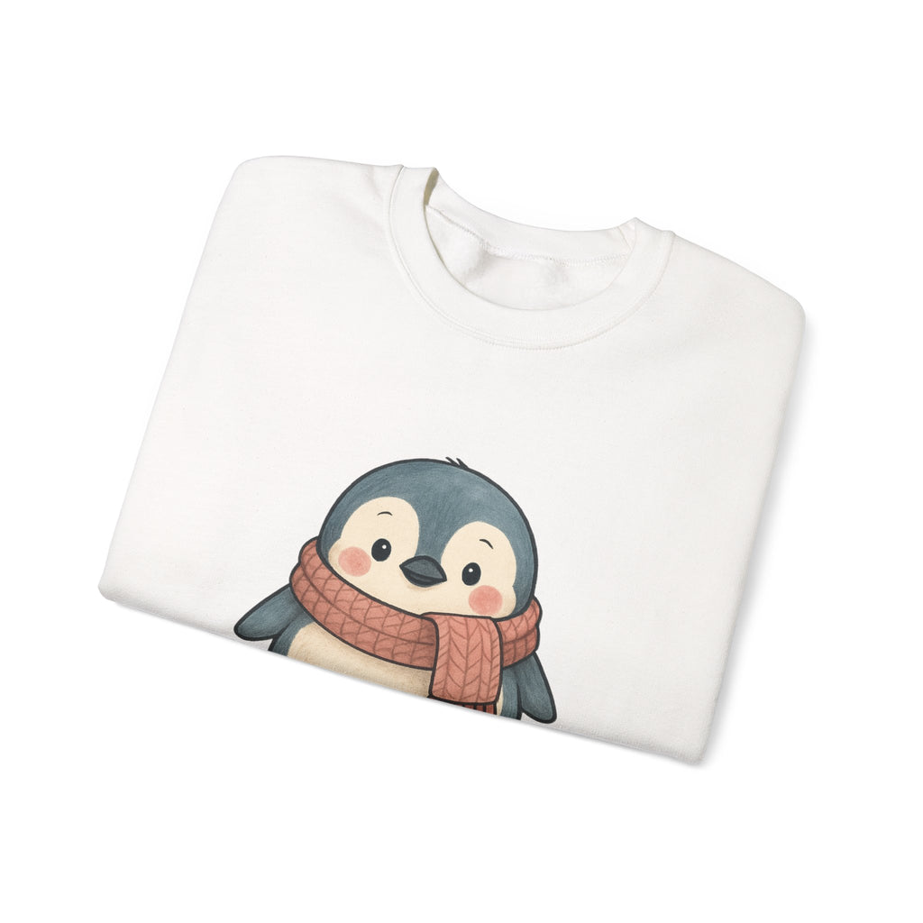 Cute Penguin Stay Cozy Sweatshirt | Cozy Winter Crewneck