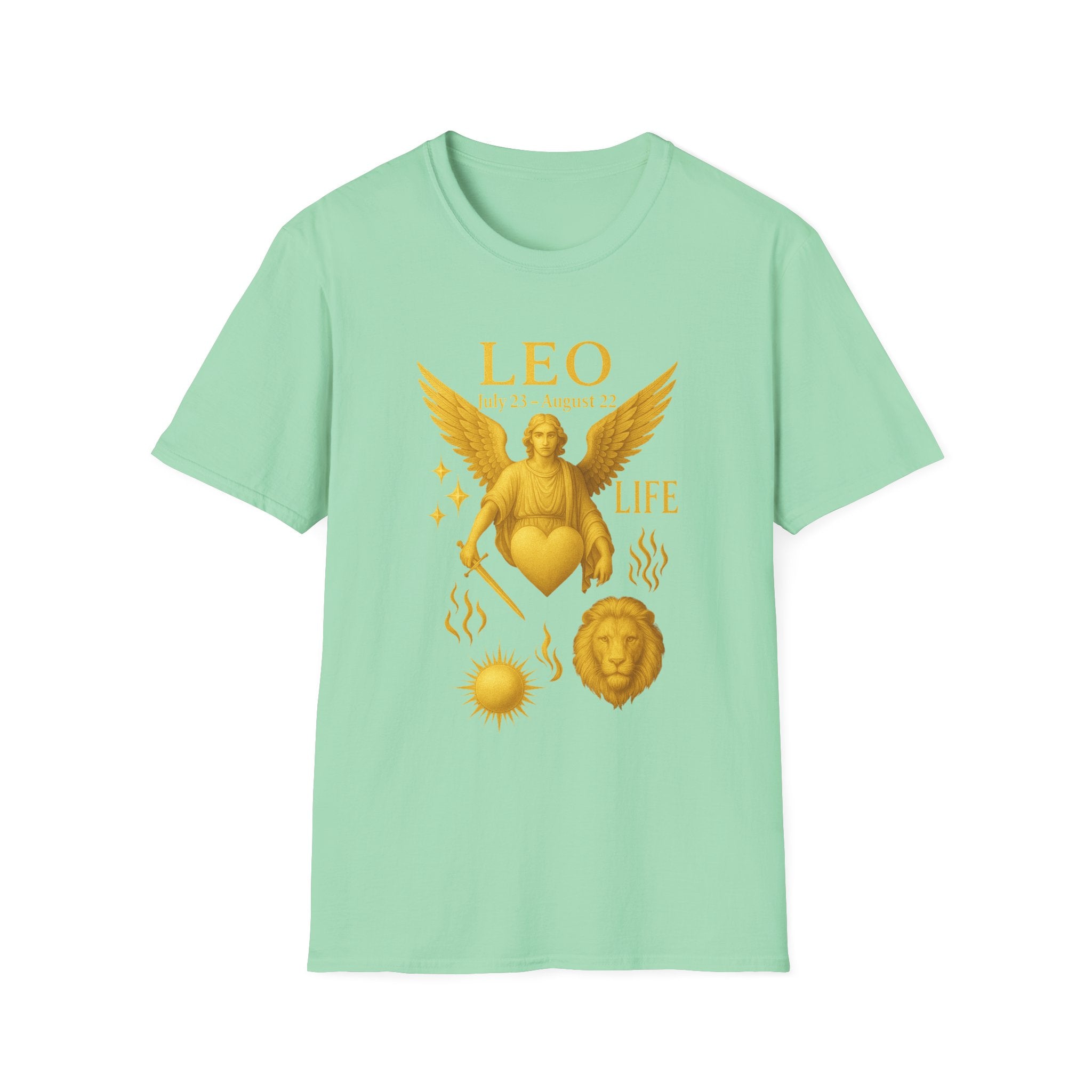 Leo Zodiac Unisex T-Shirt - August Life Design