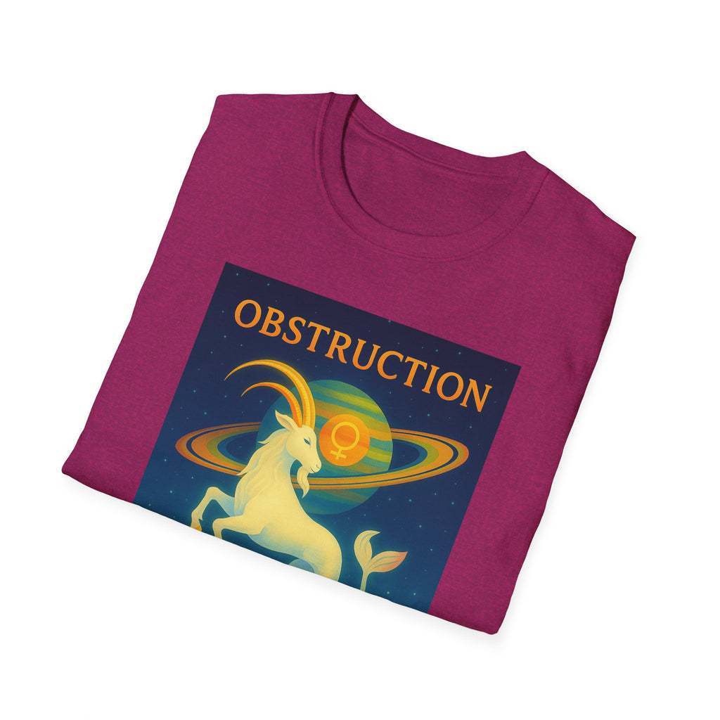 Capricorn Zodiac Graphic Tee - Unisex Softstyle T-Shirt | Astrology