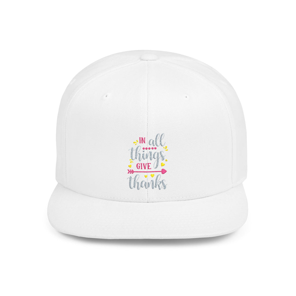 Snapback Hat — "Unicorn Girl Squad" Colorful Graphic Flat-Bill Cap
