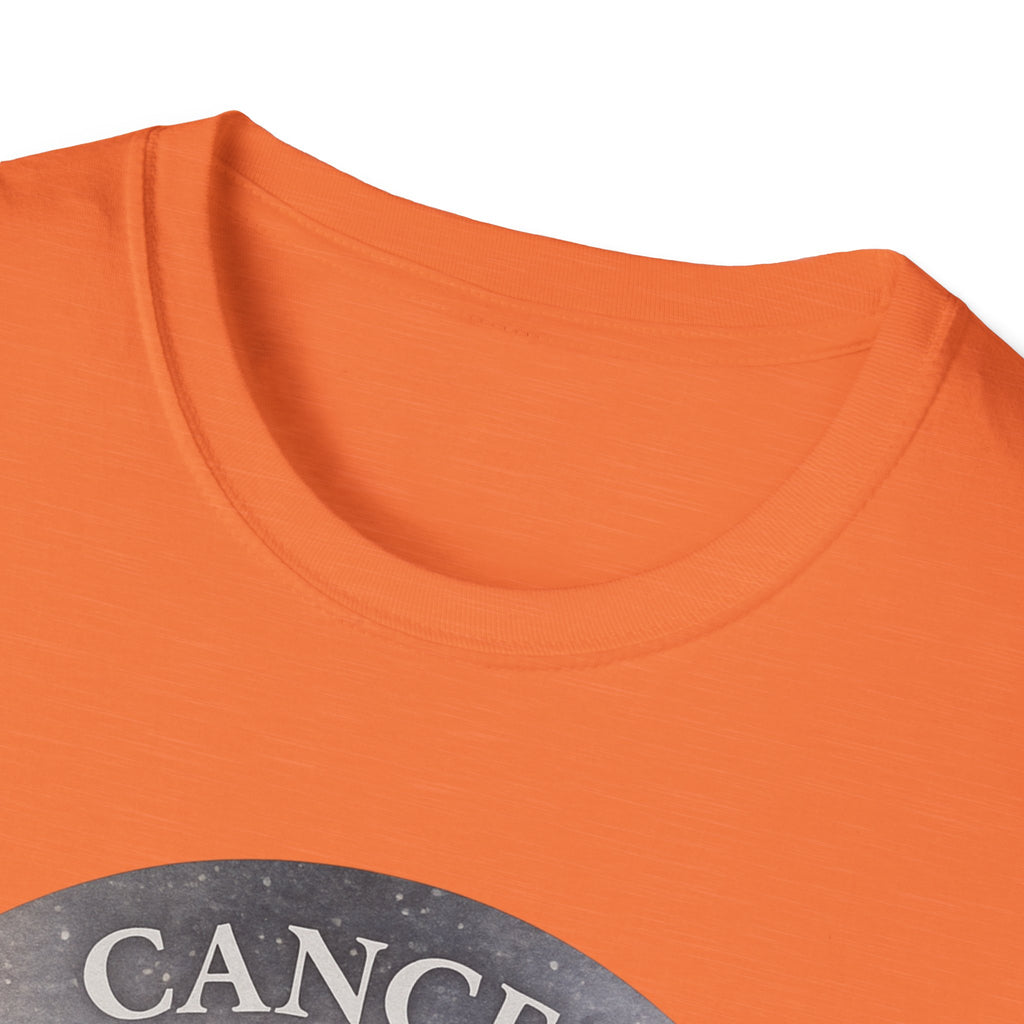 Cancer Zodiac Unisex Softstyle T-Shirt - Astrology Gift - June 22 to July 22