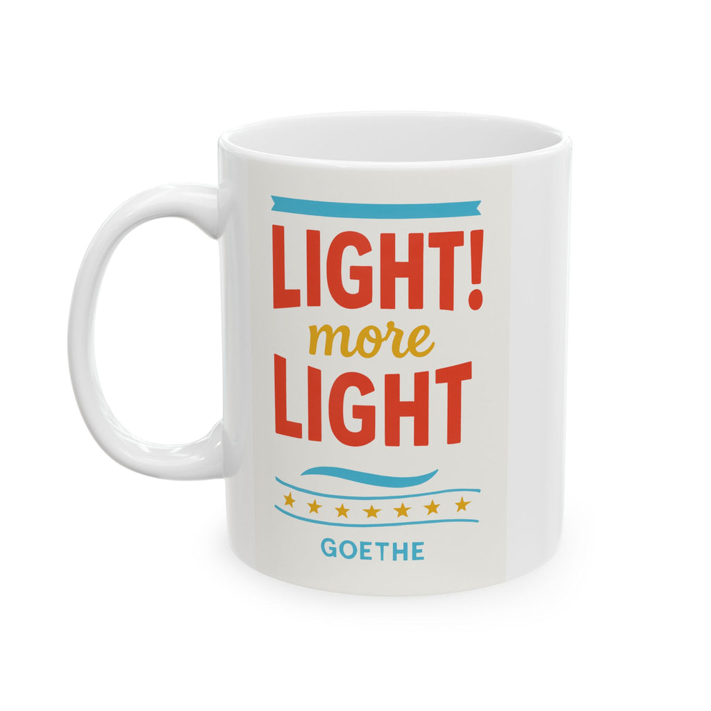 Inspirational Ceramic Mug - Perfect Gift for Coffee Lovers, Motivational Quote,