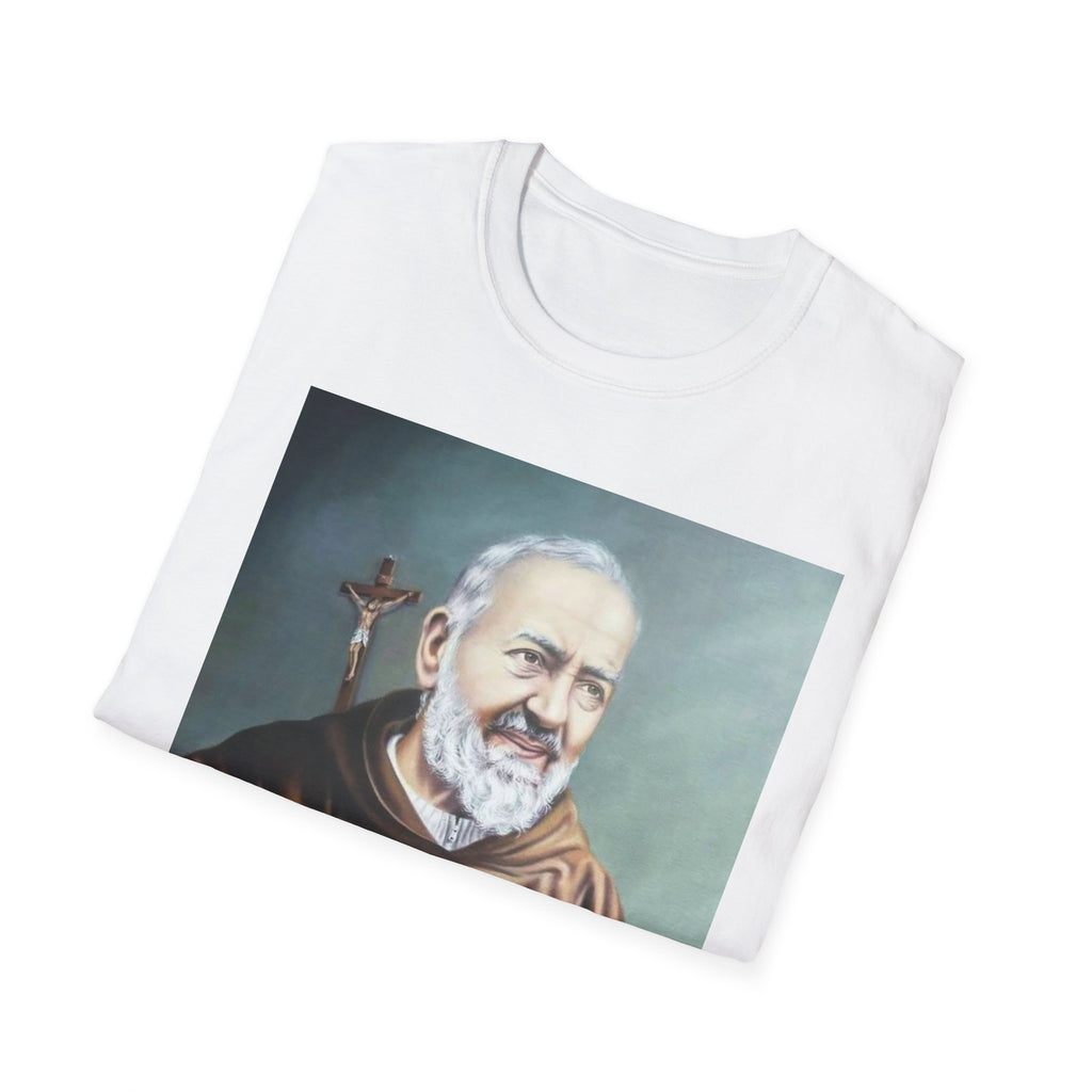 Saint Pio Inspirational T-Shirt, Christian, Catholic, Spiritual Wear, Padre Pio