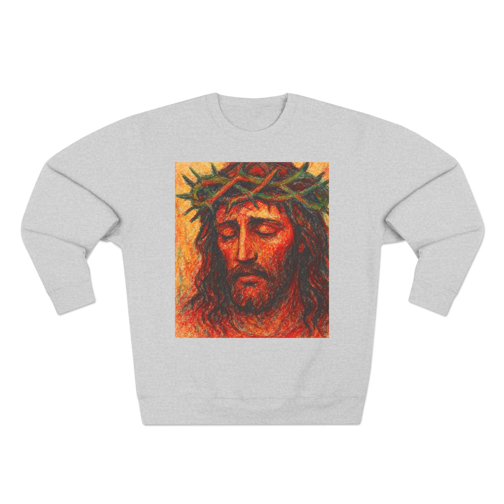 Jesus Christ Unisex Crewneck Sweatshirt, Christian Gift, Faith Apparel, The way