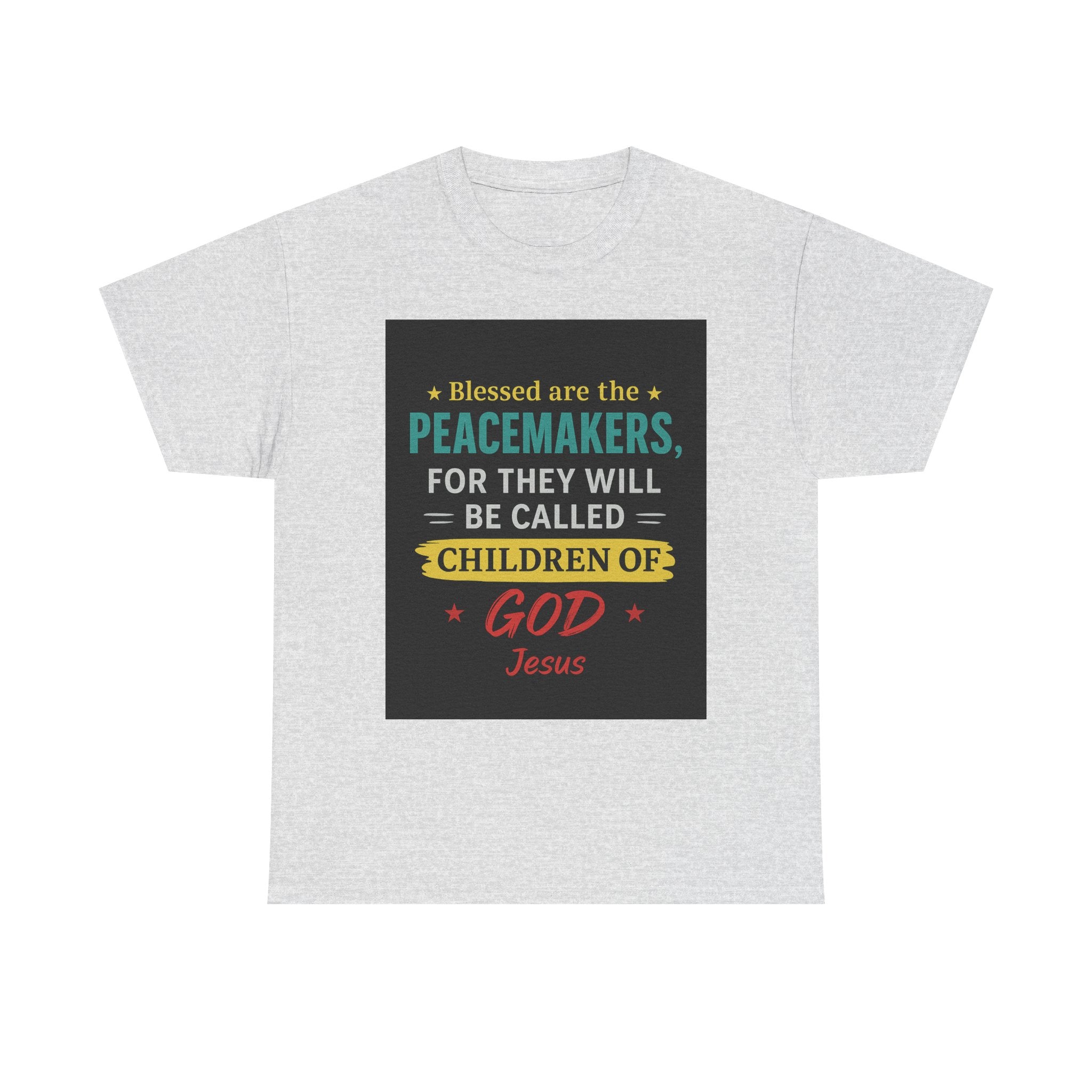 Christian Peacemaker Tee, Blessed are the Peacemakers Shirt, Faith-Based