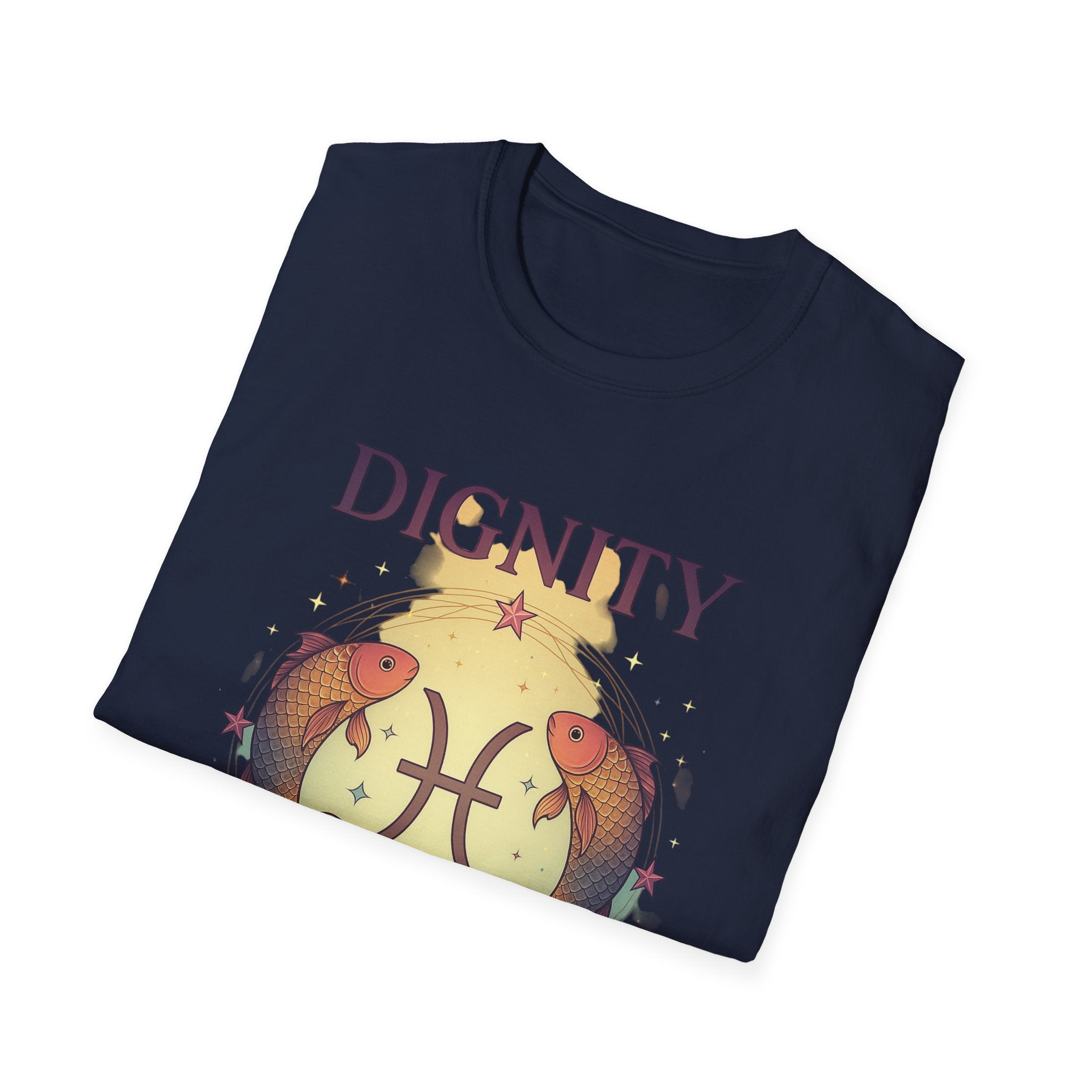 Pisces Astrology T-Shirt - Dignity & Stars Graphic | Zodiac