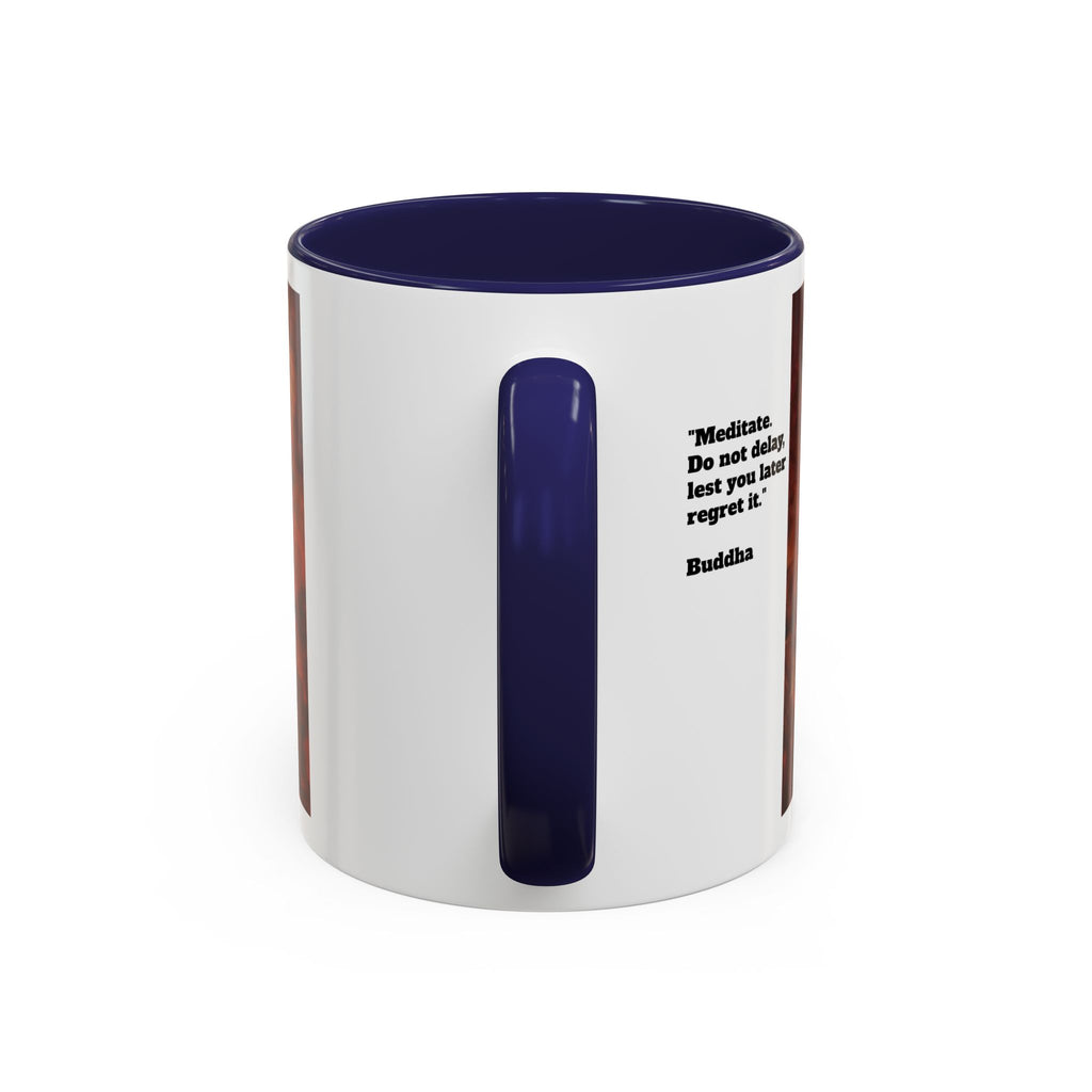 Meditative Buddha Coffee Mug | Zen Tea Cup for Yoga Lovers, Gift for