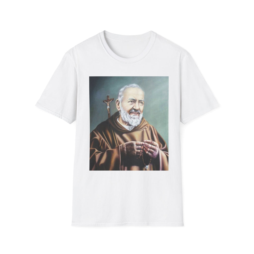Saint Pio Inspirational T-Shirt, Christian, Catholic, Spiritual Wear, Padre Pio