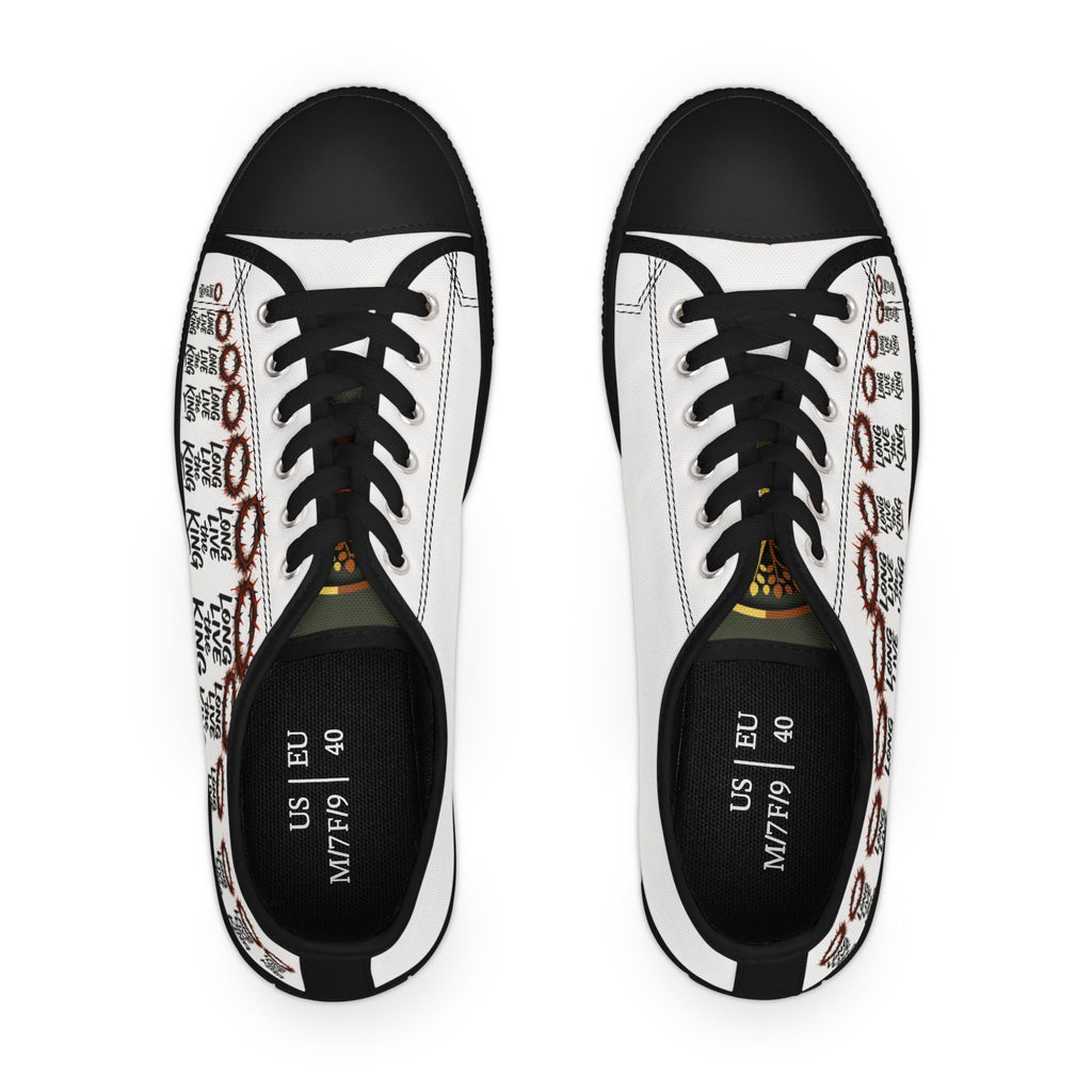 Women's Sneakers - Long Live the King (Jesus Christ)
