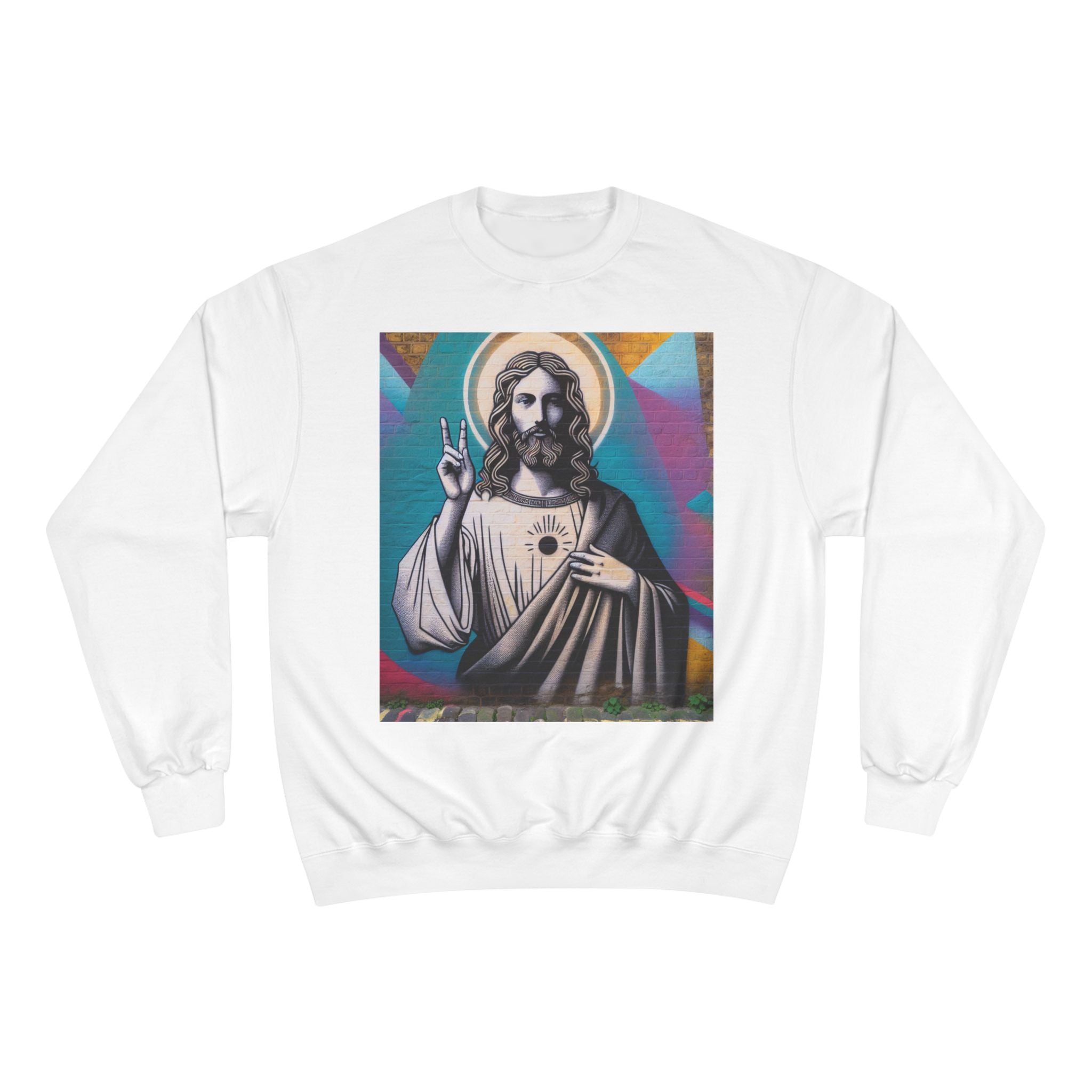 Vintage Jesus Champion Sweatshirt, Christian Apparel, Faith Sweatshirt, Peace