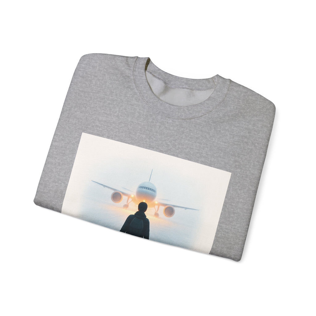 Pilgrim Christmas Sweatshirt — Travel-Themed Holiday Crewneck