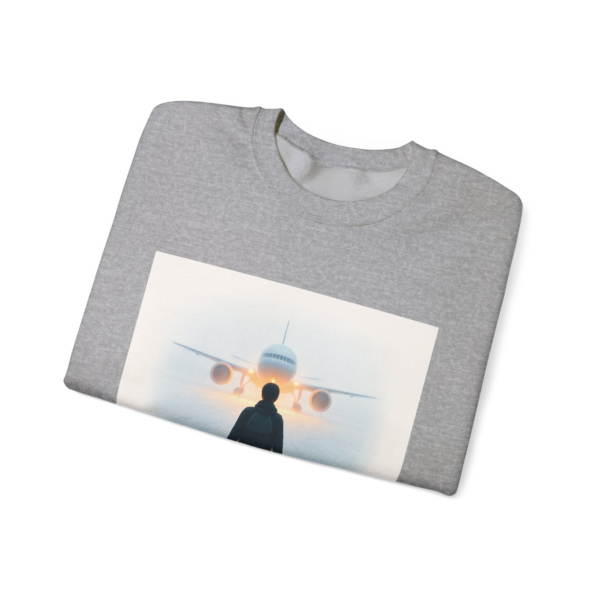 Pilgrim Christmas Sweatshirt — Travel-Themed Holiday Crewneck