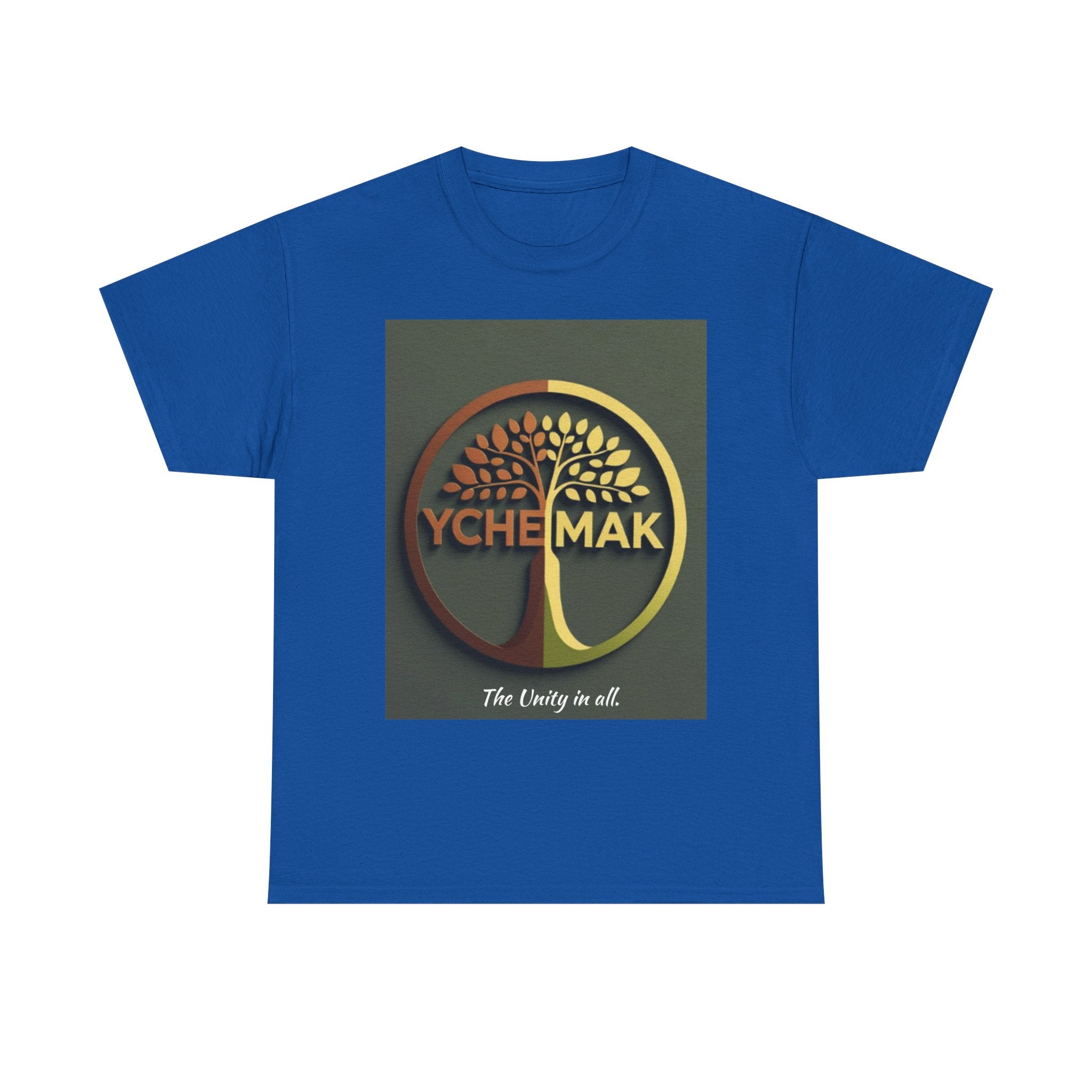 YCHEMAK Logo T-Shirt — "The Unity in All" Graphic Tee.