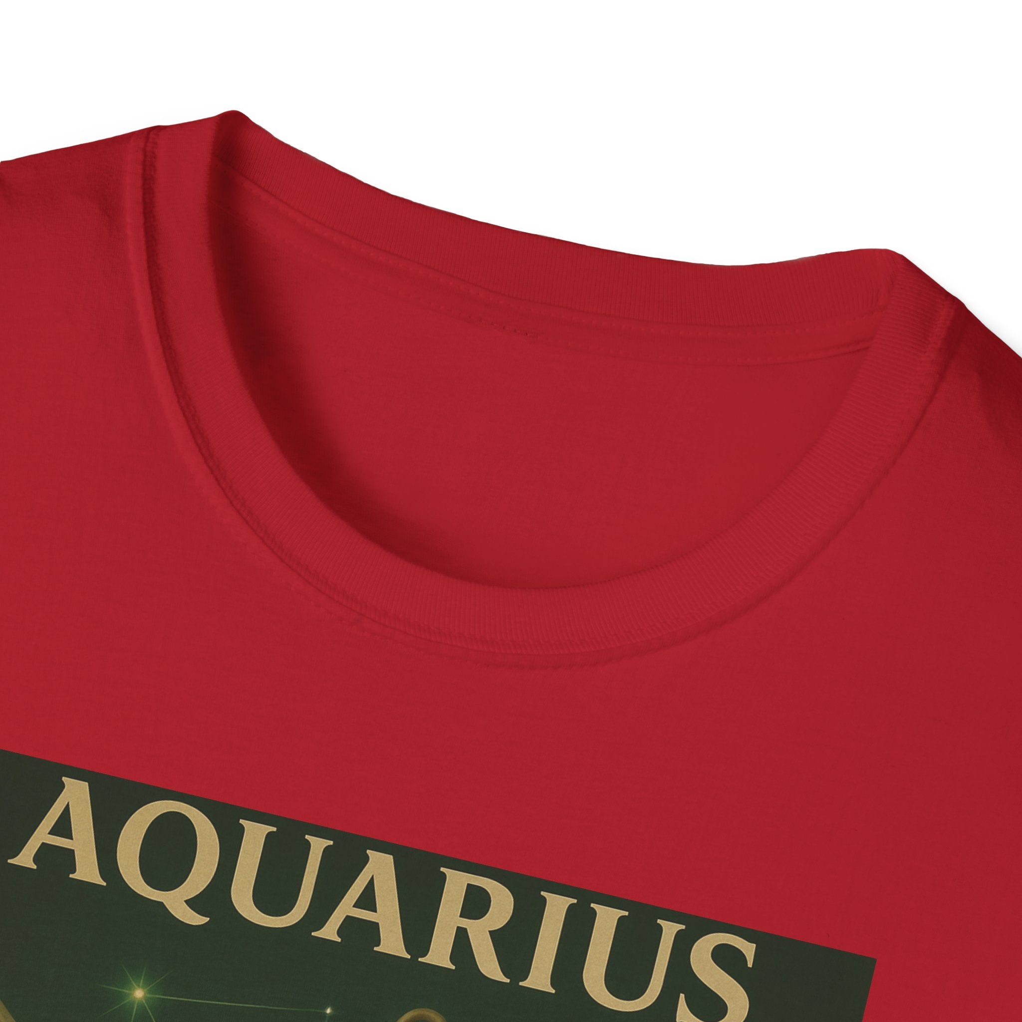 Aquarius Altruism Unisex Softstyle T-Shirt - Celestial Zodiac Tee