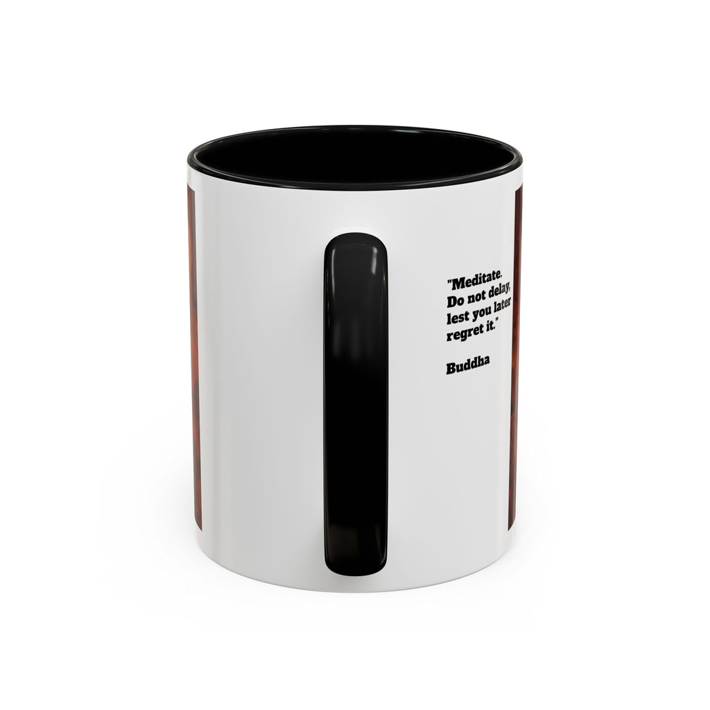 Meditative Buddha Coffee Mug | Zen Tea Cup for Yoga Lovers, Gift for