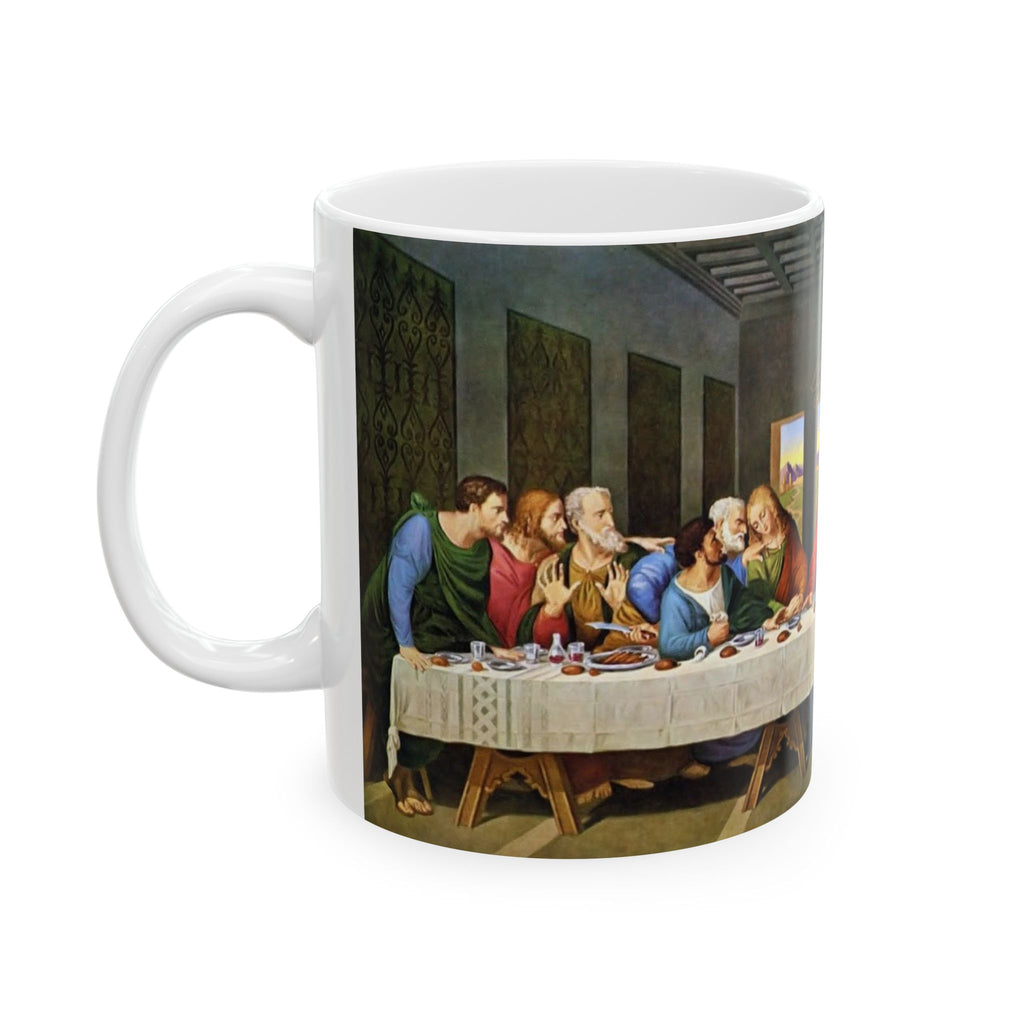 The Last Supper Mug, Artistic Ceramic Cup, Catholic, Church