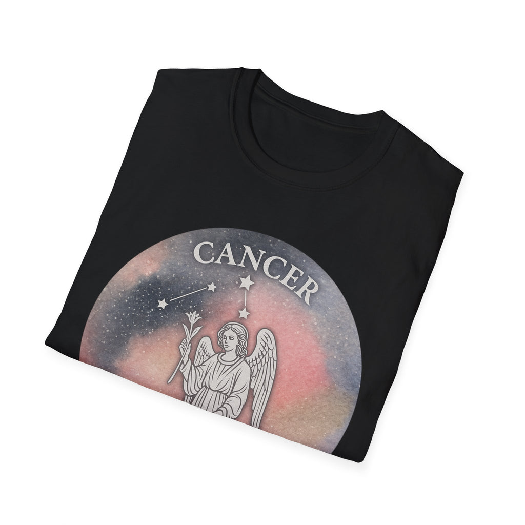 Cancer Zodiac Unisex Softstyle T-Shirt - Astrology Gift - June 22 to July 22