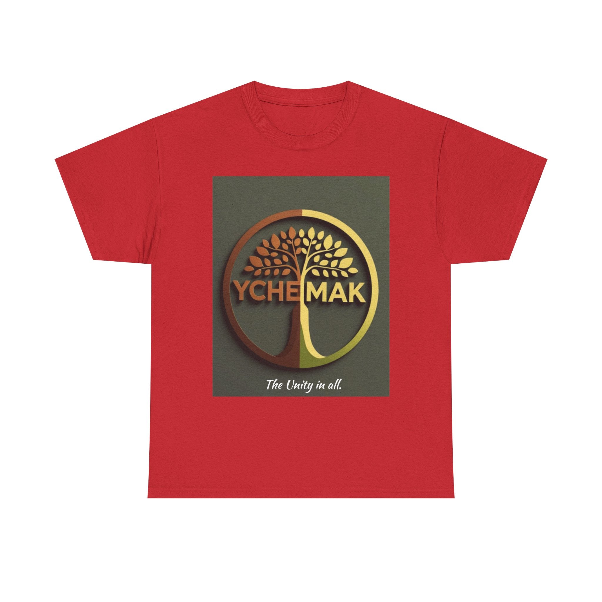 YCHEMAK Logo T-Shirt — "The Unity in All" Graphic Tee.