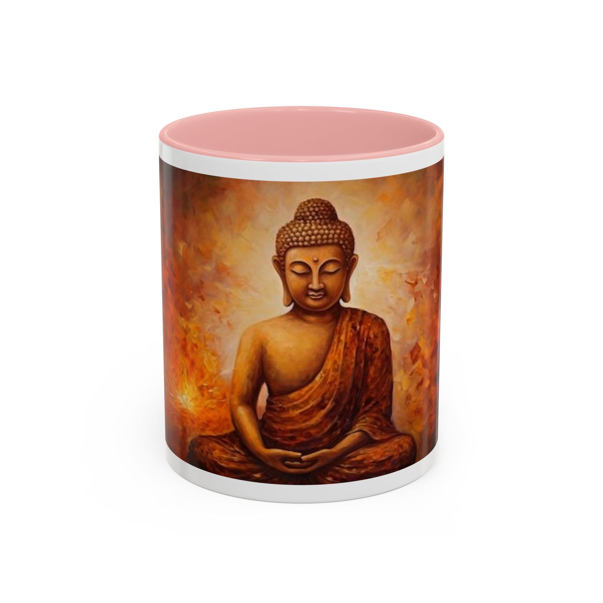 Meditative Buddha Coffee Mug | Zen Tea Cup for Yoga Lovers, Gift for