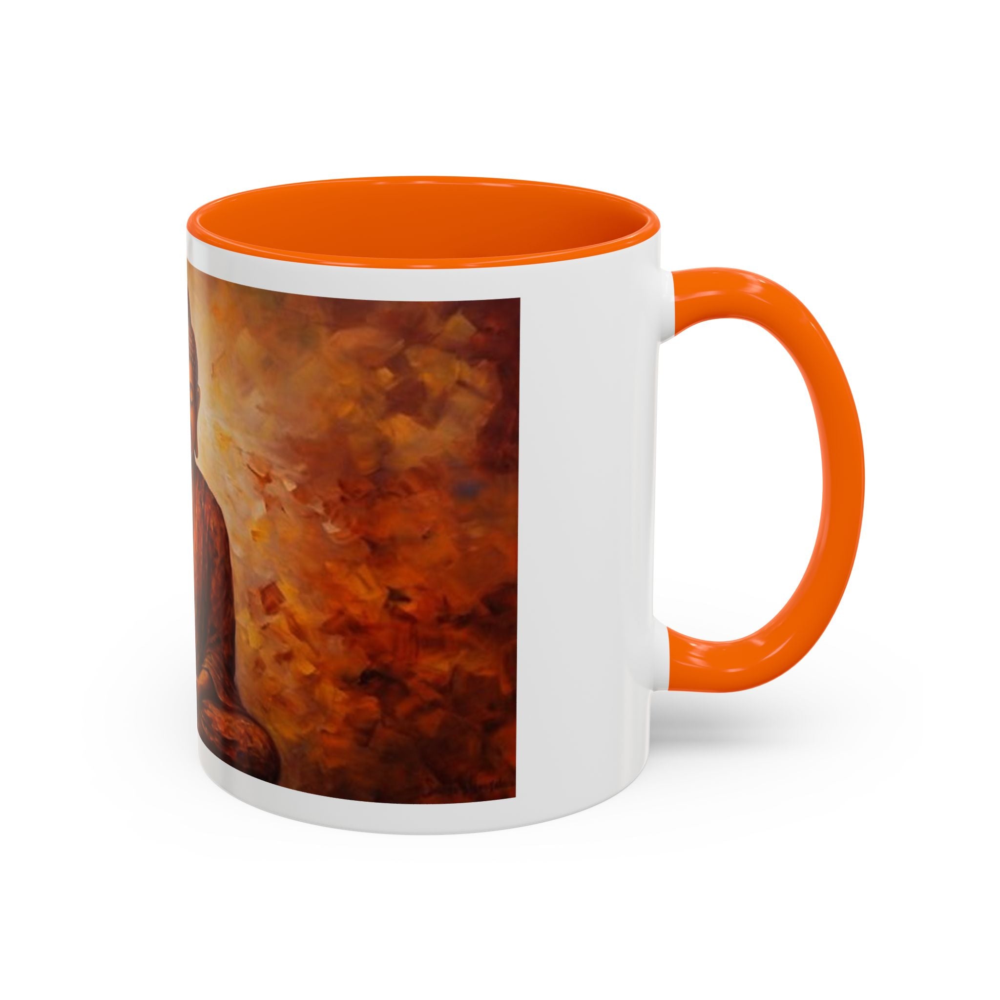 Meditative Buddha Coffee Mug | Zen Tea Cup for Yoga Lovers, Gift for