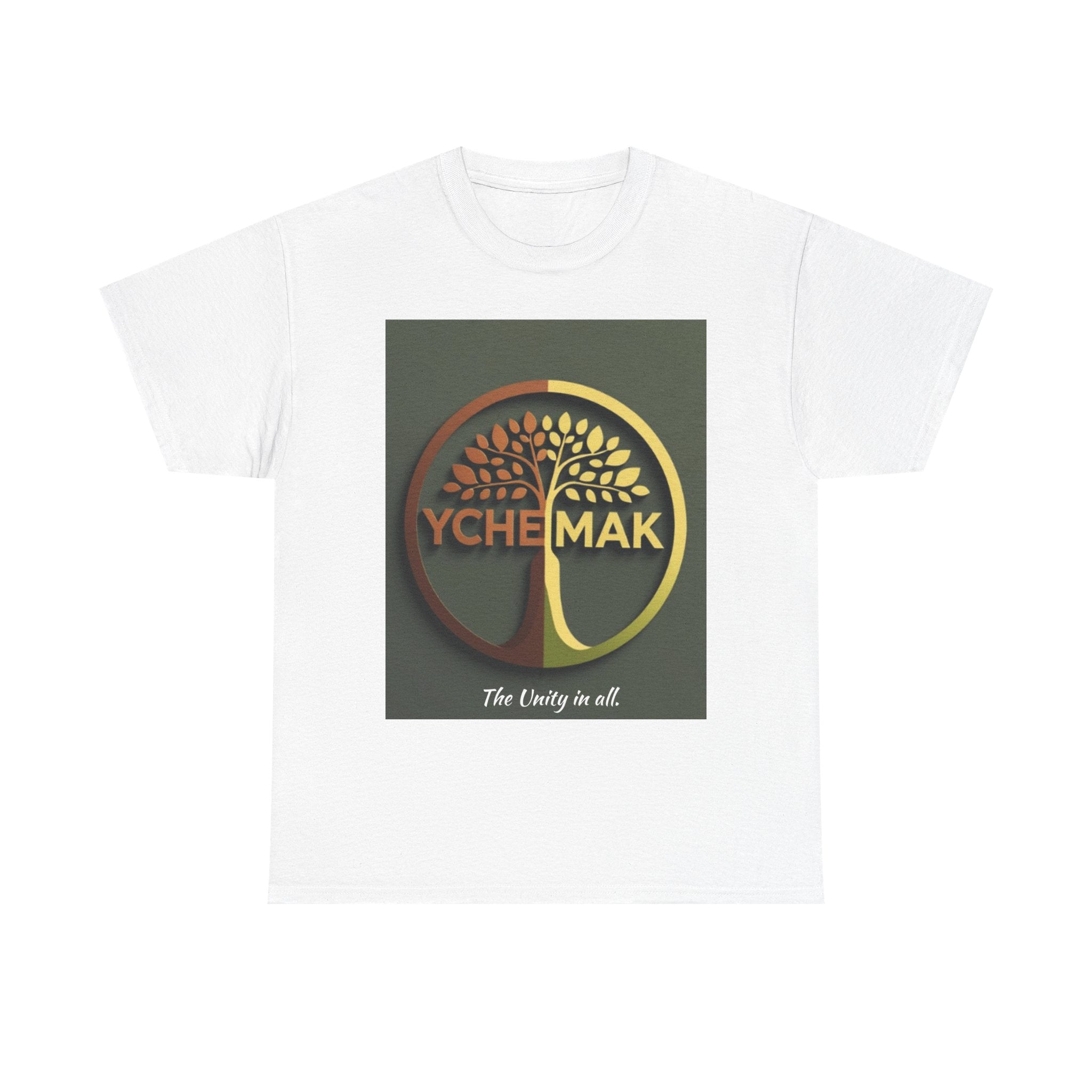 YCHEMAK Logo T-Shirt — "The Unity in All" Graphic Tee.