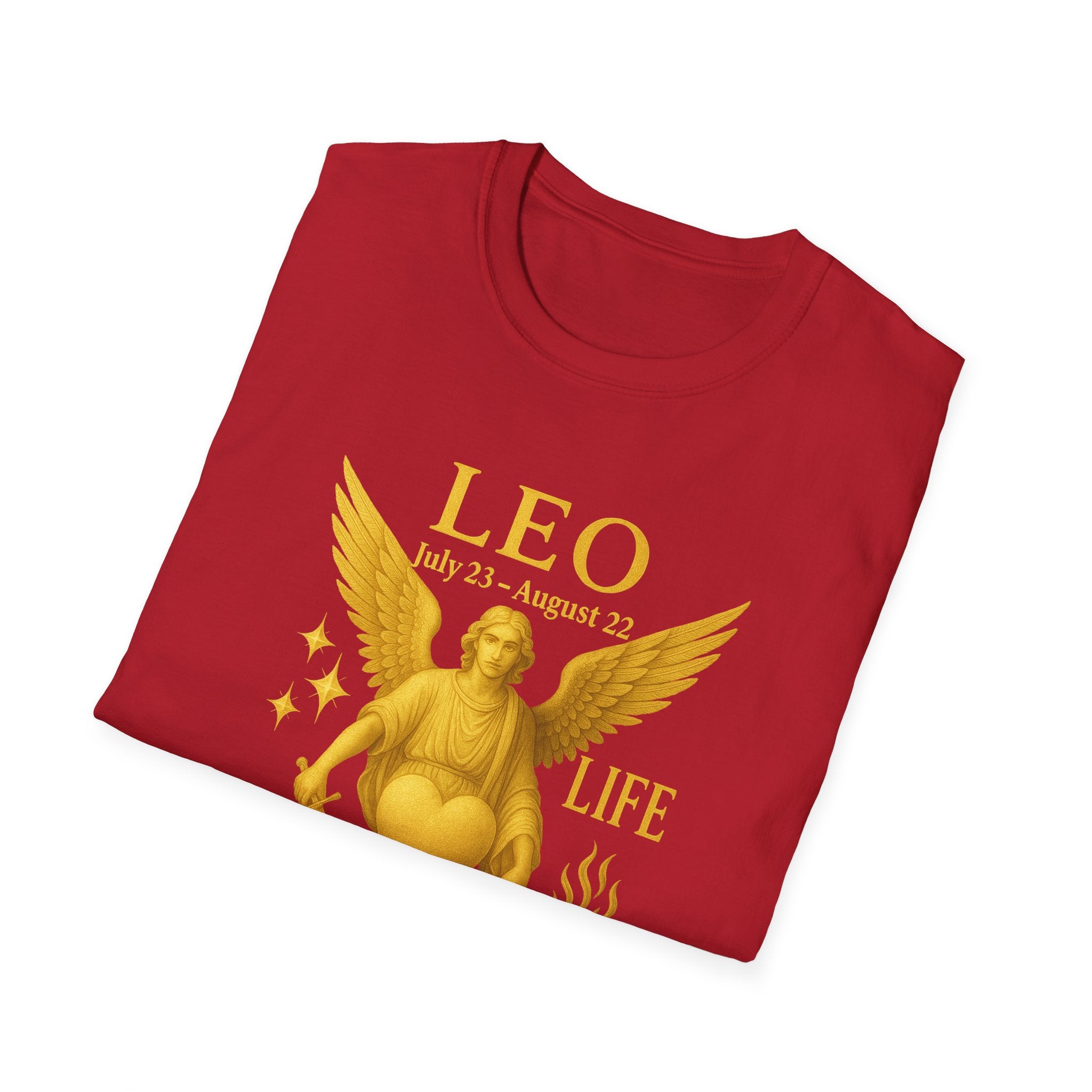 Leo Zodiac Unisex T-Shirt - August Life Design