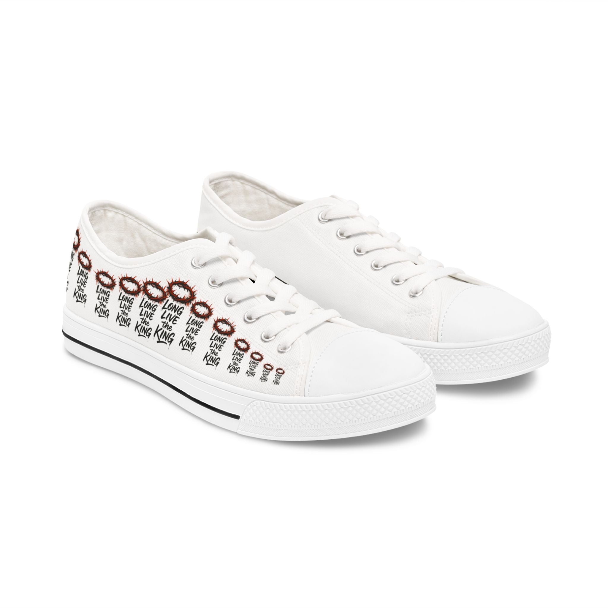 Women's Sneakers - Long Live the King (Jesus Christ)