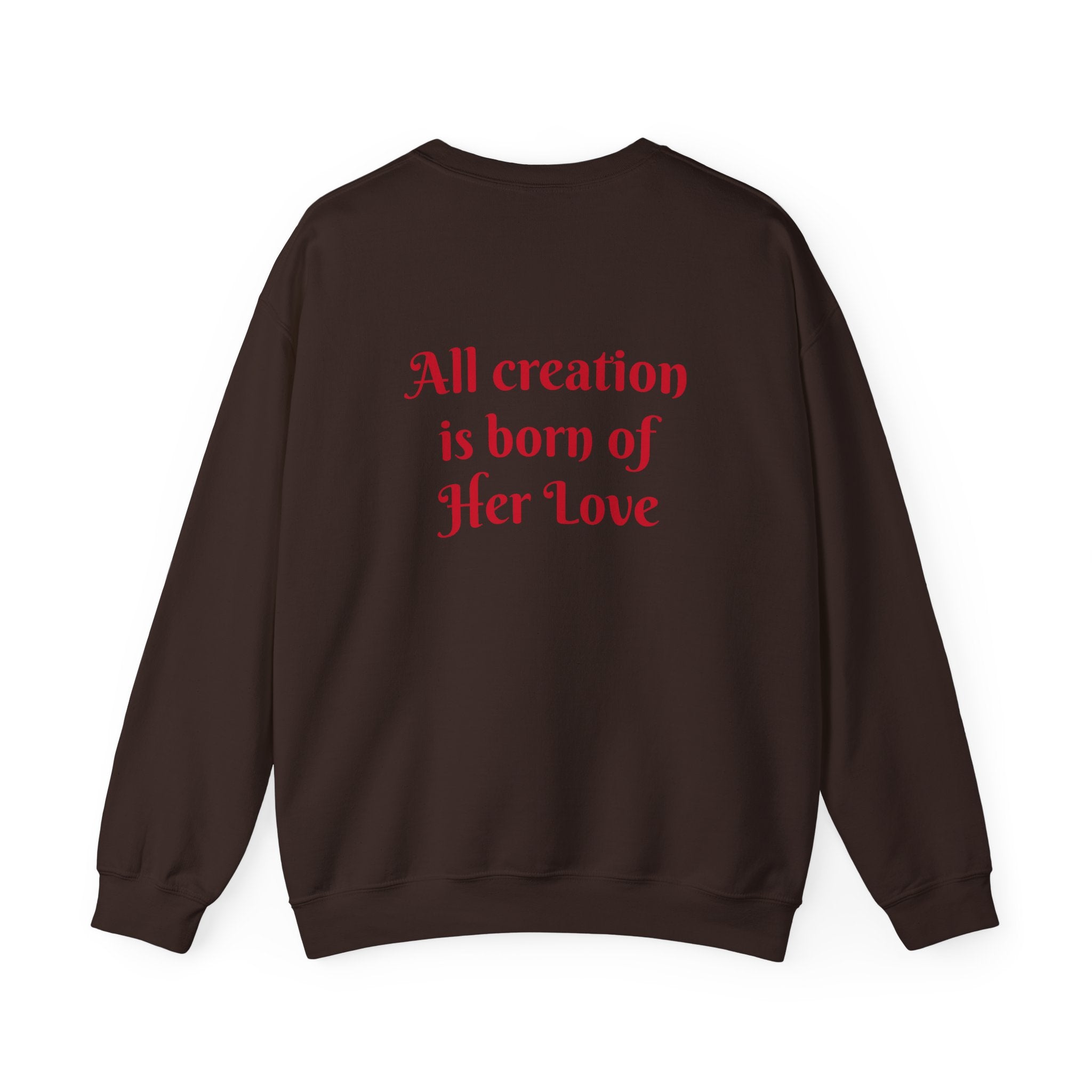 Divine Motherhood, Isis, Mary, Devaki - Unisex Heavy Blend™ Crewneck Sweatshirt