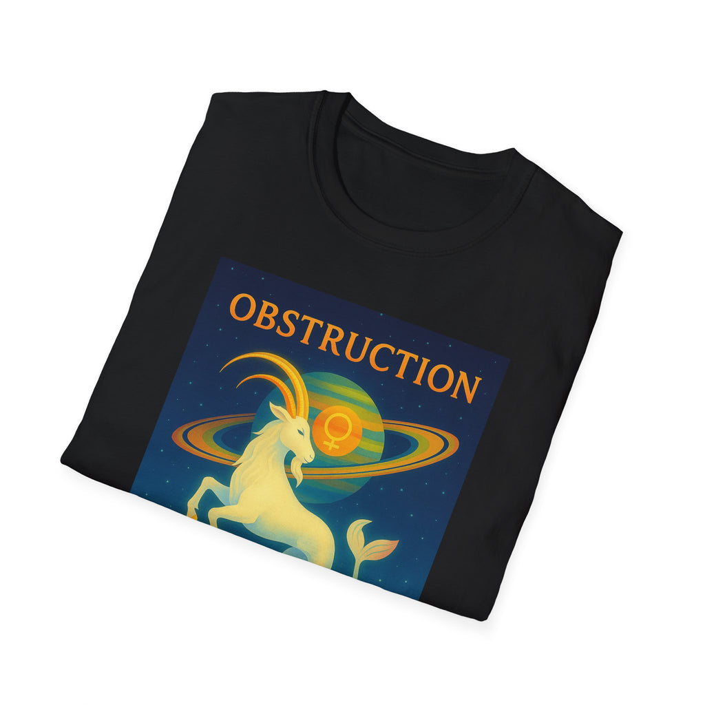 Capricorn Zodiac Graphic Tee - Unisex Softstyle T-Shirt | Astrology